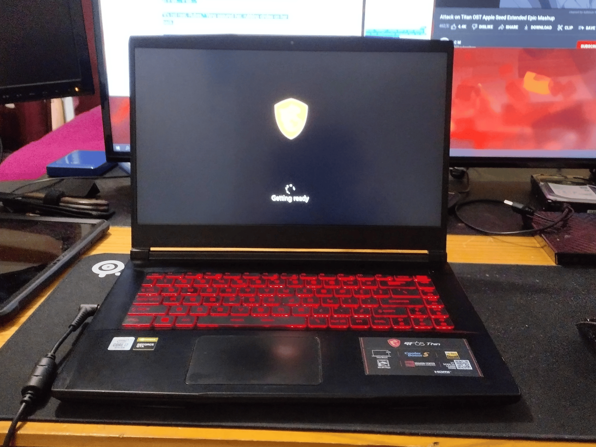 Intel i7 10750h Gtx 1660 TI 8 gb ddr4 it's in good condition  works 100 present 