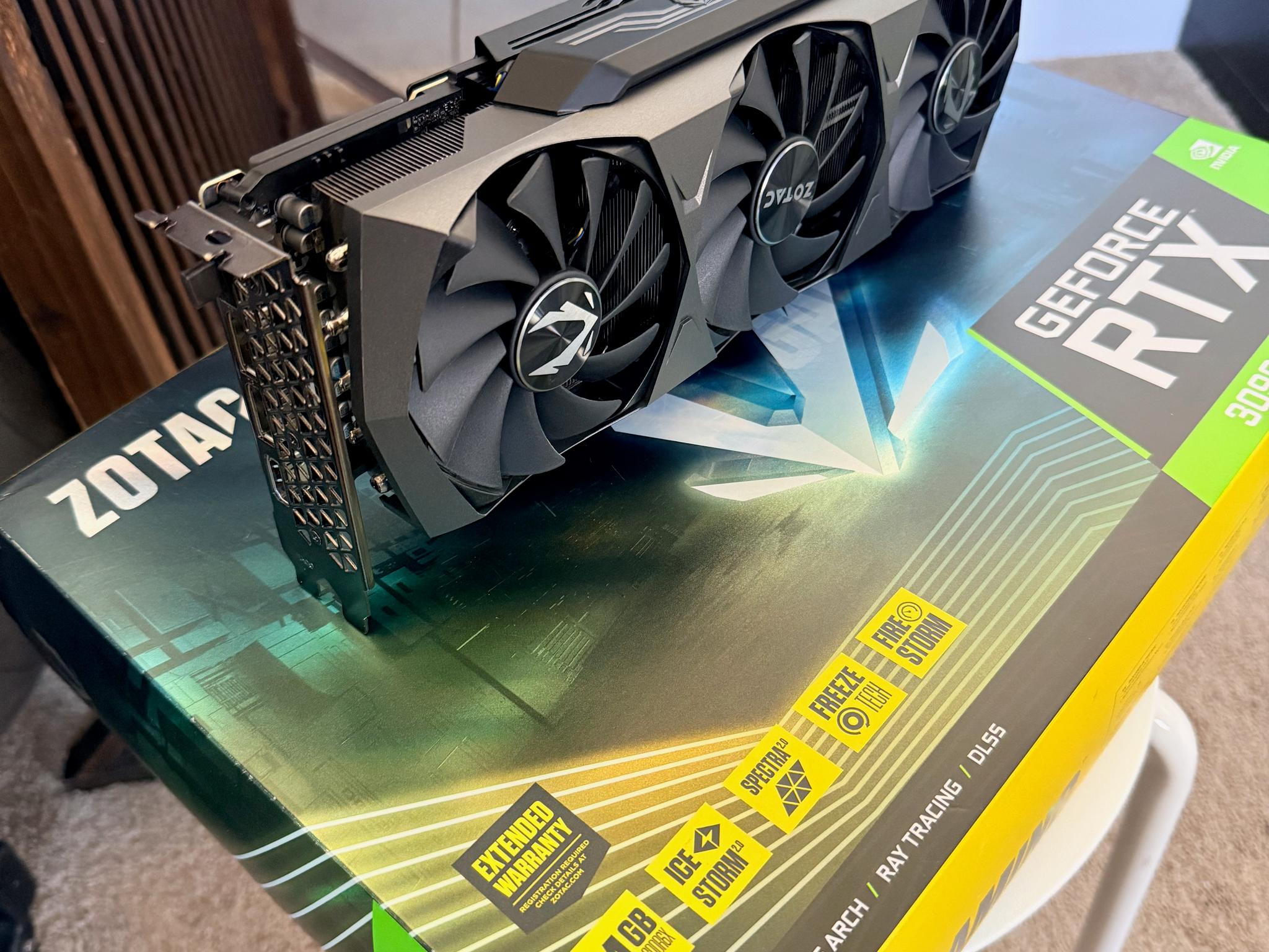 Zotac RTX 3090 Trinity OC 24GB - Used, Excellent Condition