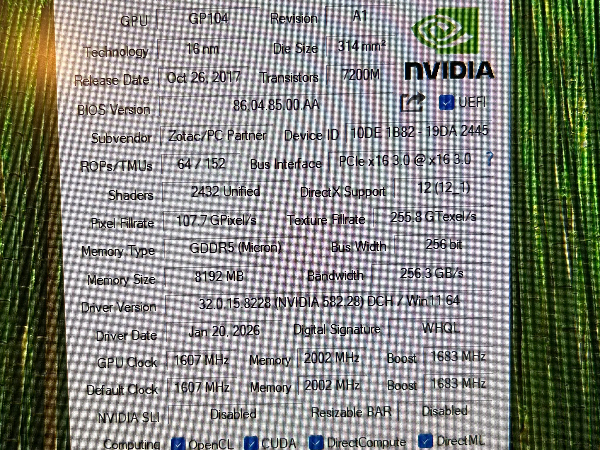 Great 1080p Gaming/Sports PC-I5-9400f/Zotac GTX 1070ti 8GB- 2x8GB RAM - 512 M.2 SSD + 256GB 2.5 SSD