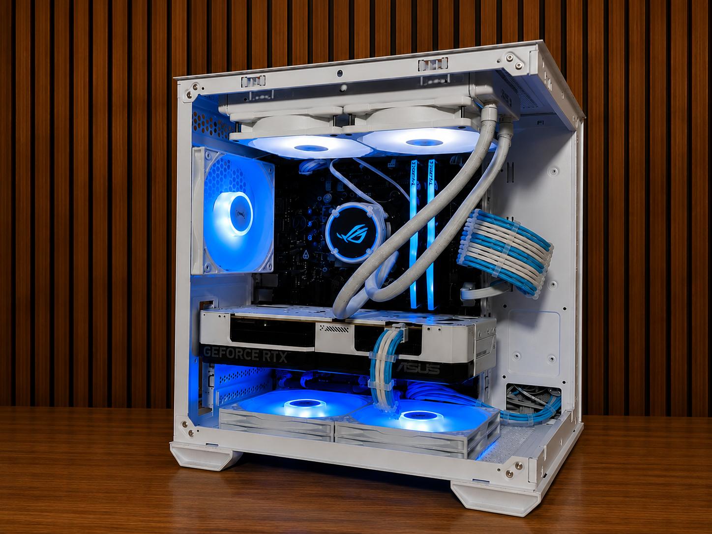 White gaming Pc | RTX 4070 12GB | 12600K | DDR4/5 |32GB RAM | 1TB | Windows 11 |