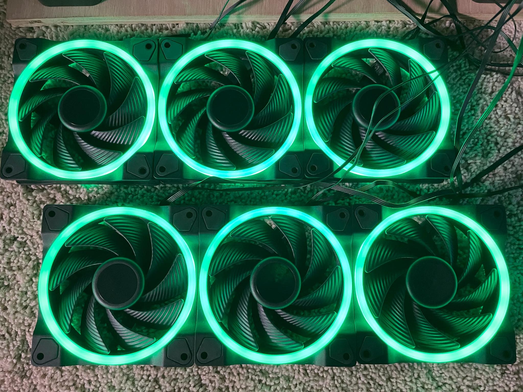 BE QUIET! Light Wings PWM High Speed 120mm ARGB Fans (set of 6)