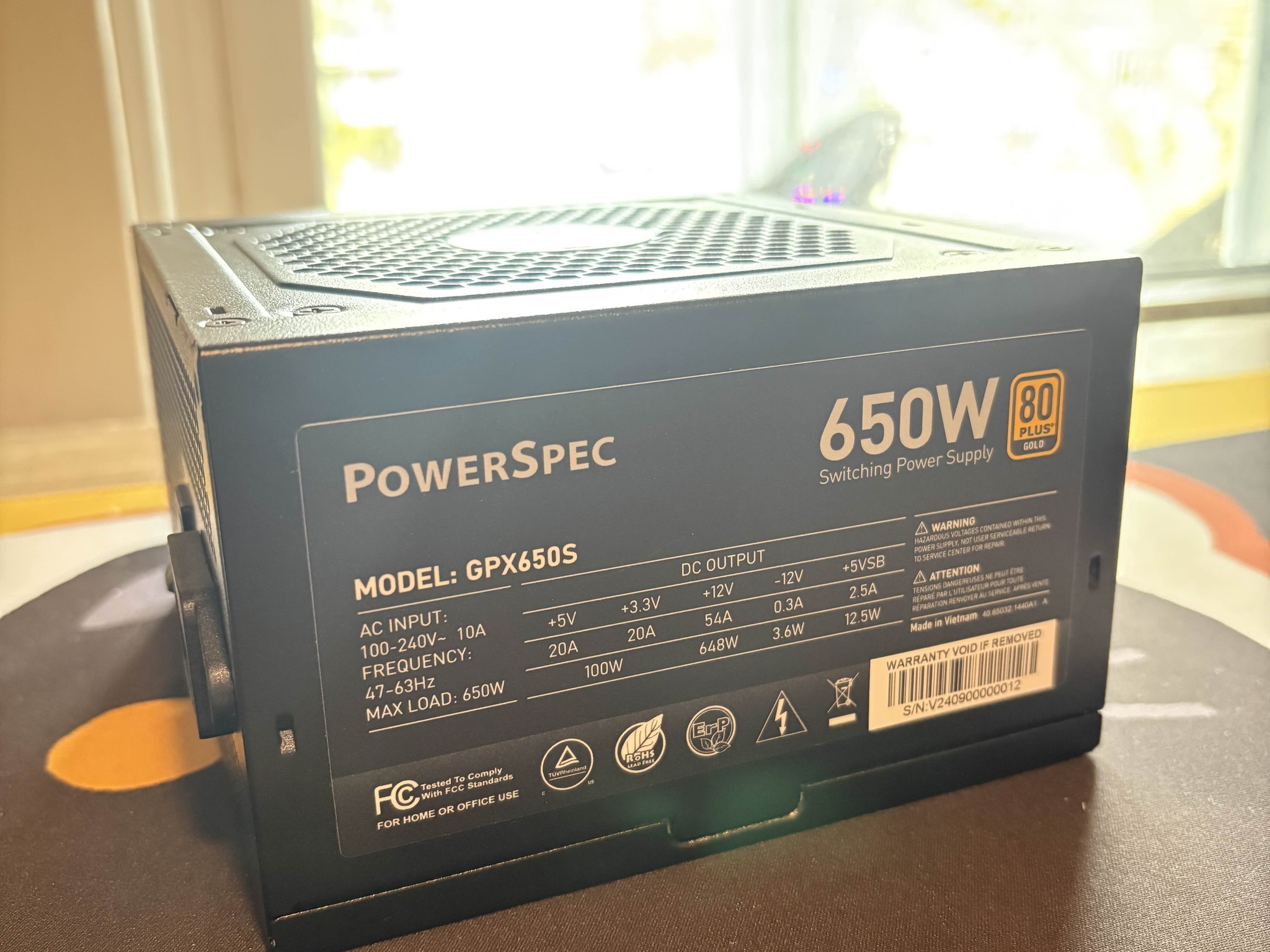 Powerspec 650W GOLD - FULLY Modular