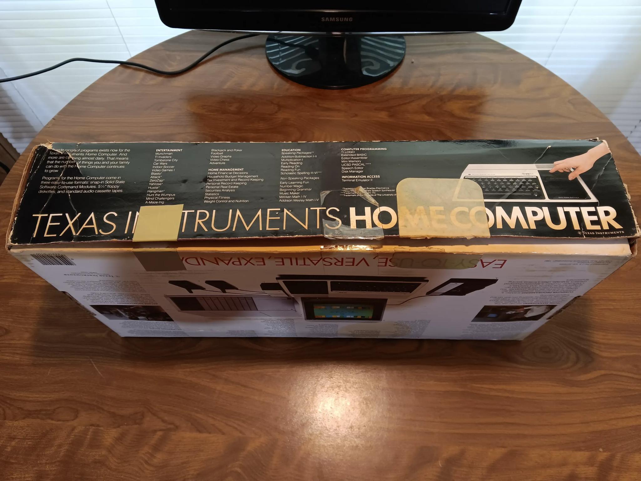 Vintage TI 99-4A Computer System Complete