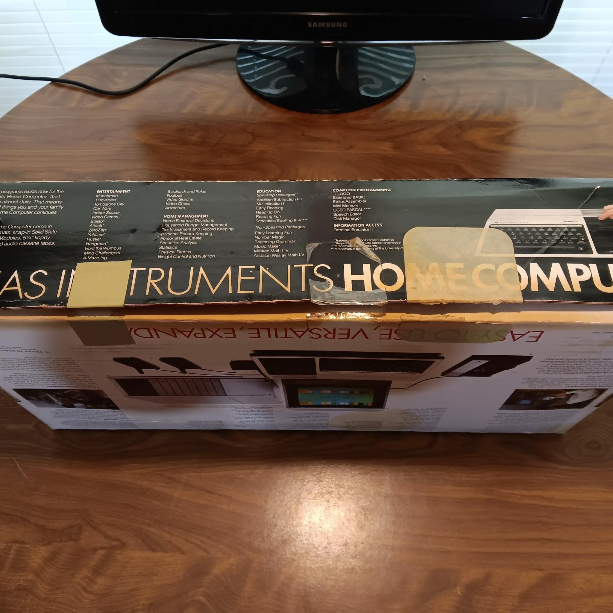 Vintage TI 99-4A Computer System Complete