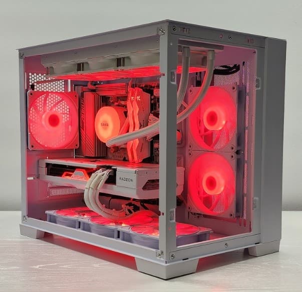 WHITE ALL AMD 1440P/4K GAMING PC - READ DESCRIPTION!!!