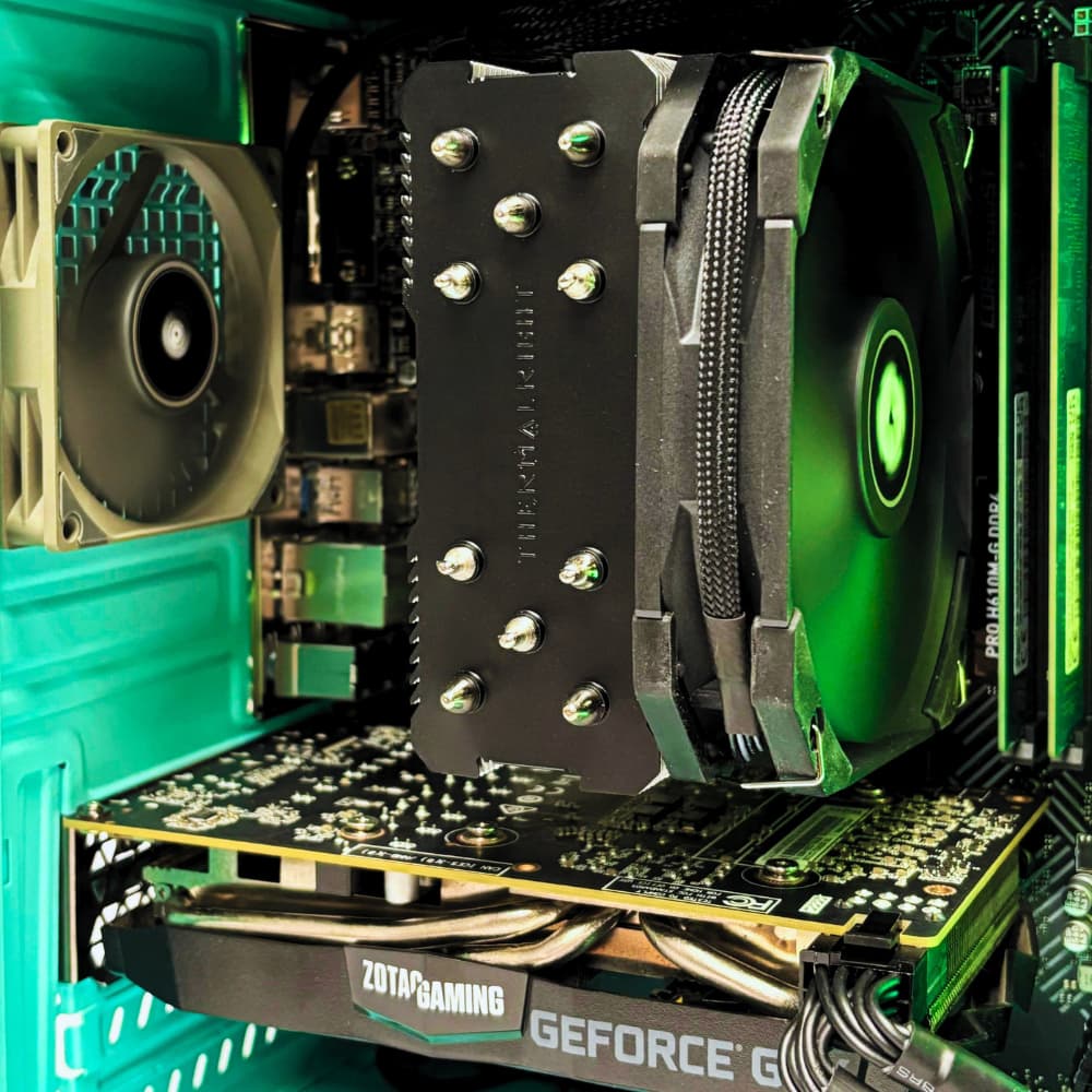 🏢The Optimite Green Gaming PC🏢 GTX 1660 Super i5-12400F | 16GB DDR4 | 512GB M.2 | Win 11 Home