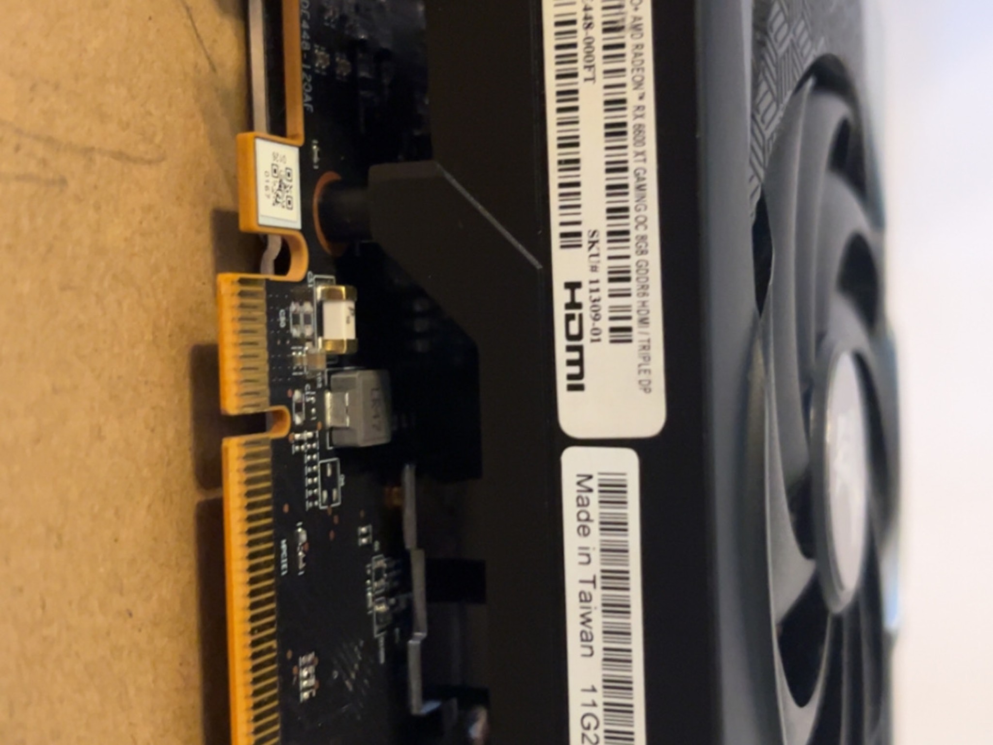SAPPHIRE NITRO+ AMD Radeon RX 6600 XT Graphics Card, S88-1E448-000FT