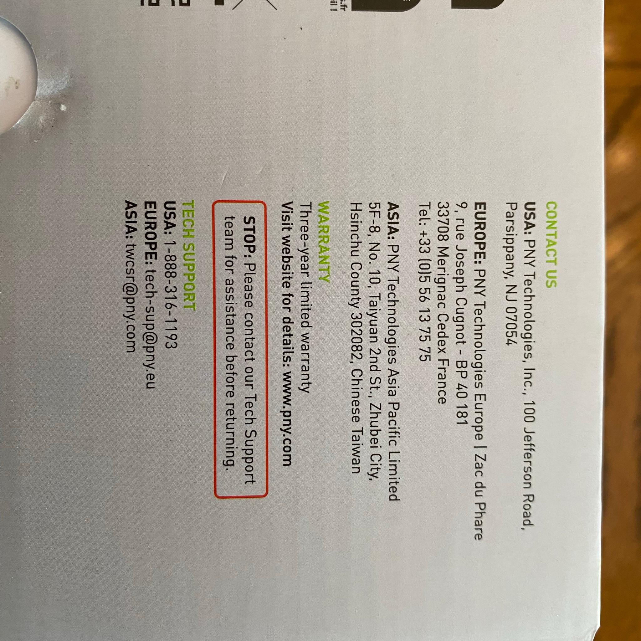 PNY GeForce RTX 5080 Overclocked Triple Fan
