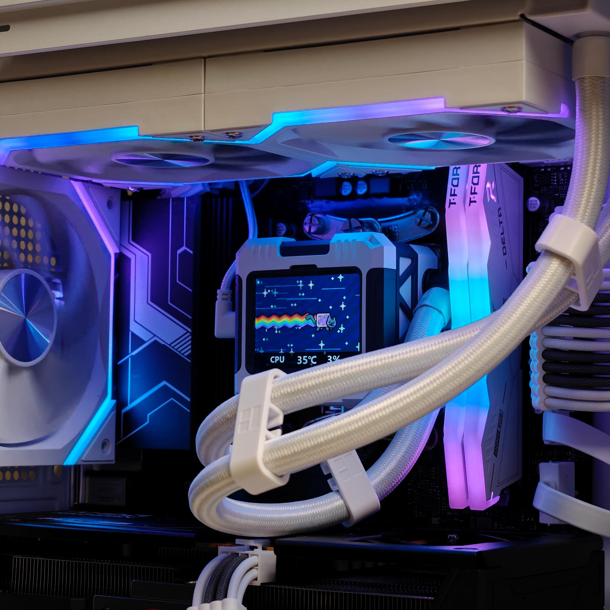 1440P/1080P Gaming PC | Ryzen 7 7800X3D, RX 9060 XT 16GB, 32GB DDR5, 1TB Gen4 NVMe, 2.4" LCD