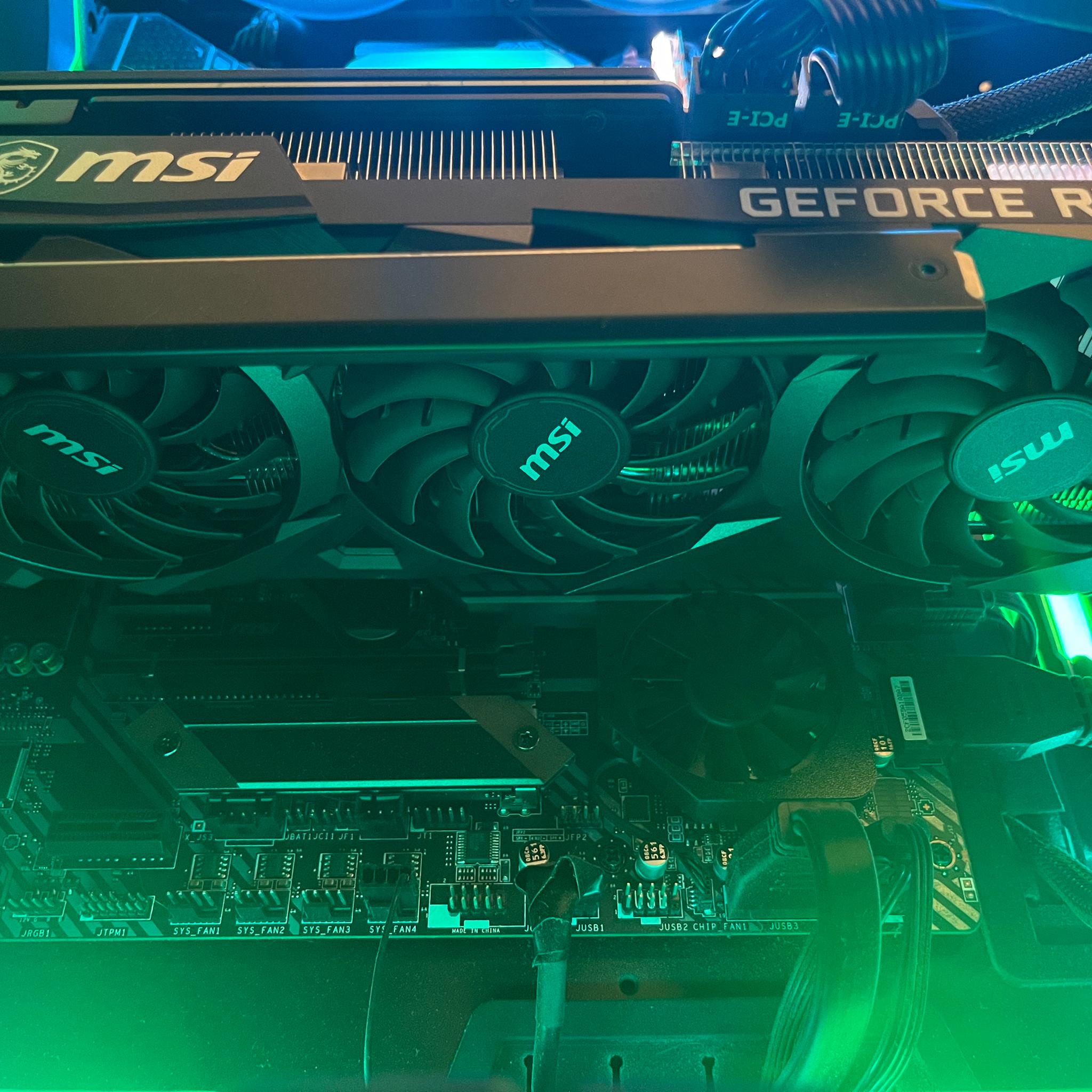 MSI Ventus 3x RTX 3070 like new