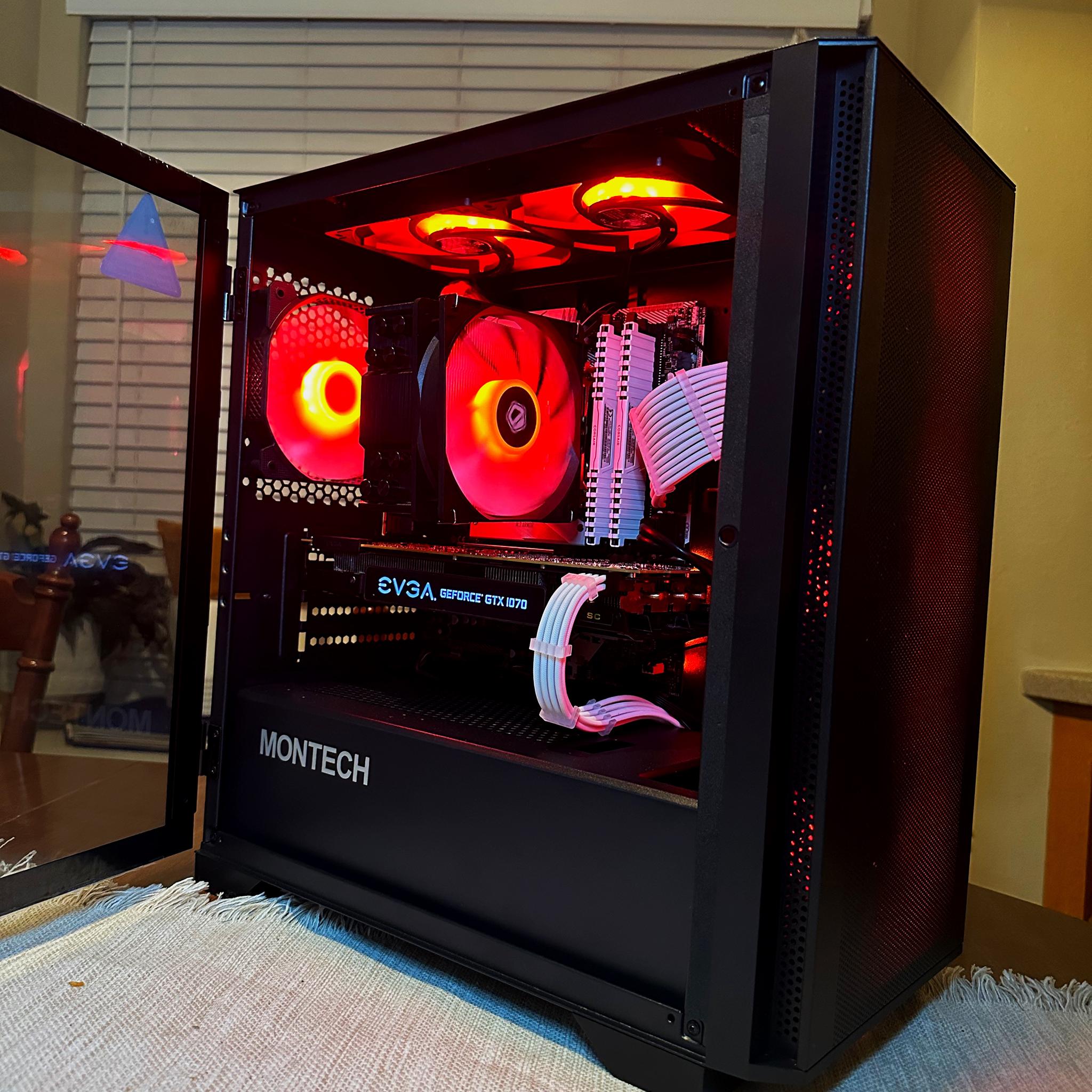 Clean Gaming PC(EVGA GTX 1070, i5-10400f, 16gb DDR4)