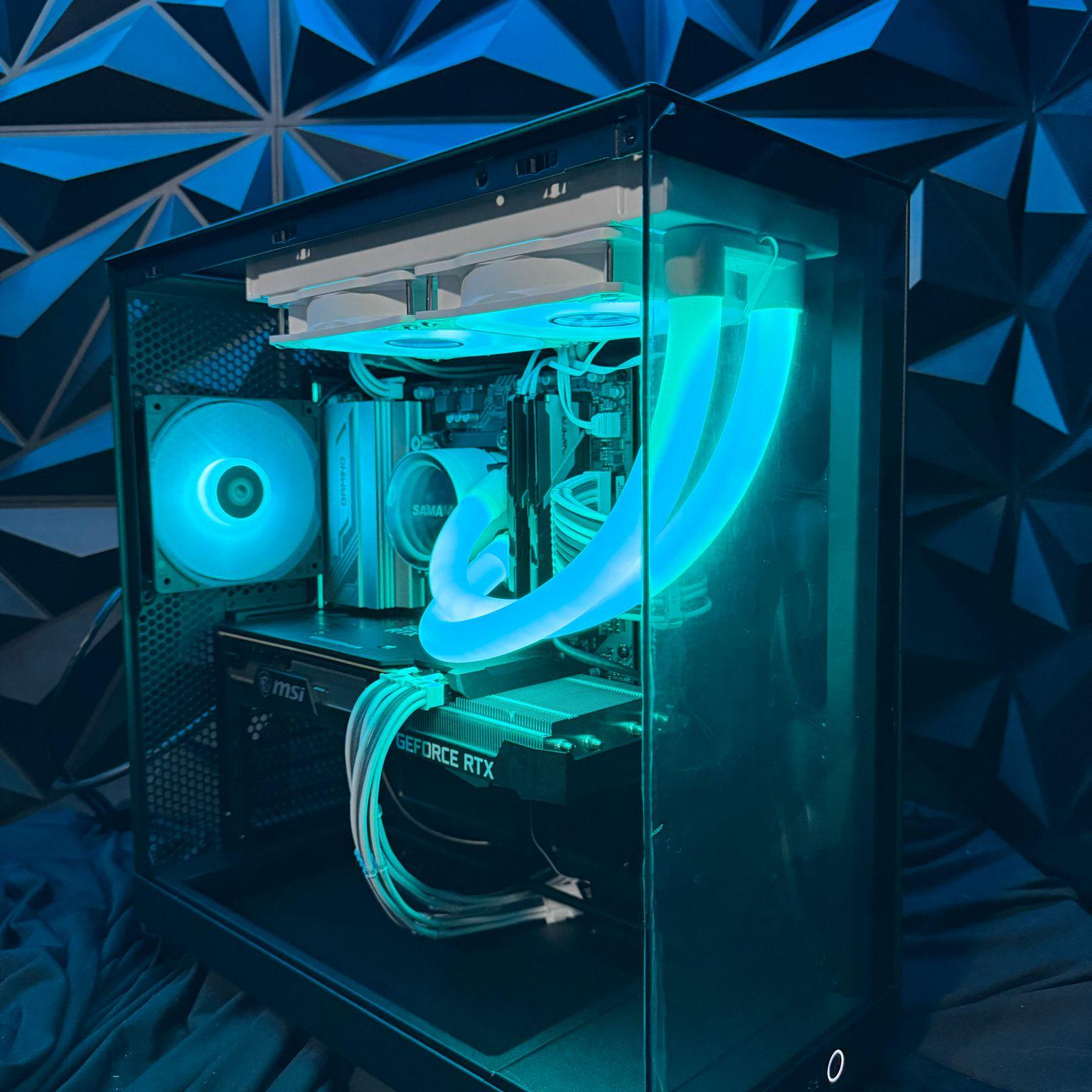 🌀Tusker Flow Glow🌀 Ryzen 5 7600X| RTX 3070| 32 GB DDR5| 2 TB NVME