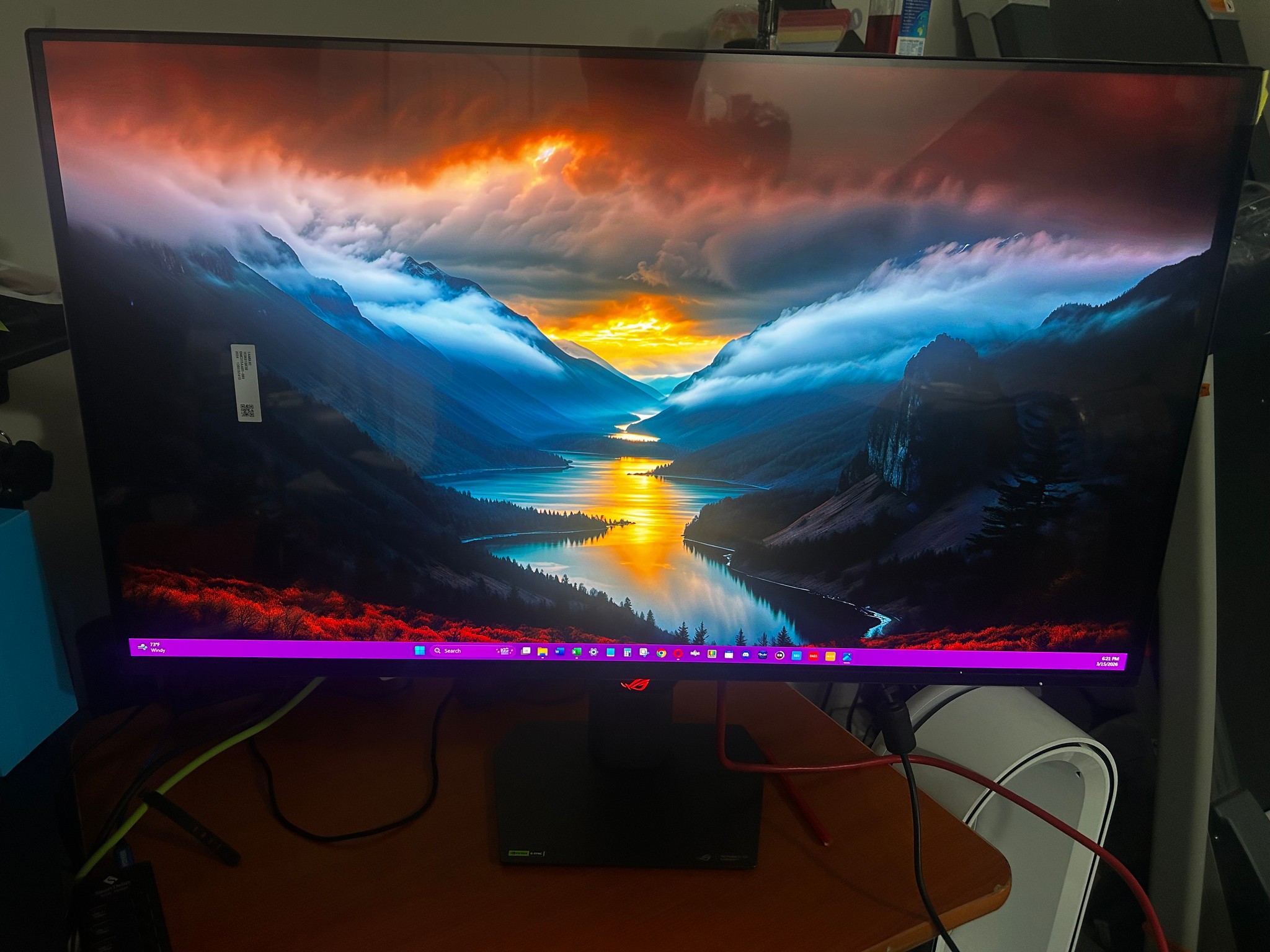 ASUS ROG 32” OLED 4K (240hz) Gaming Monitor with BRAND NEW Screen (PG32UCDM)