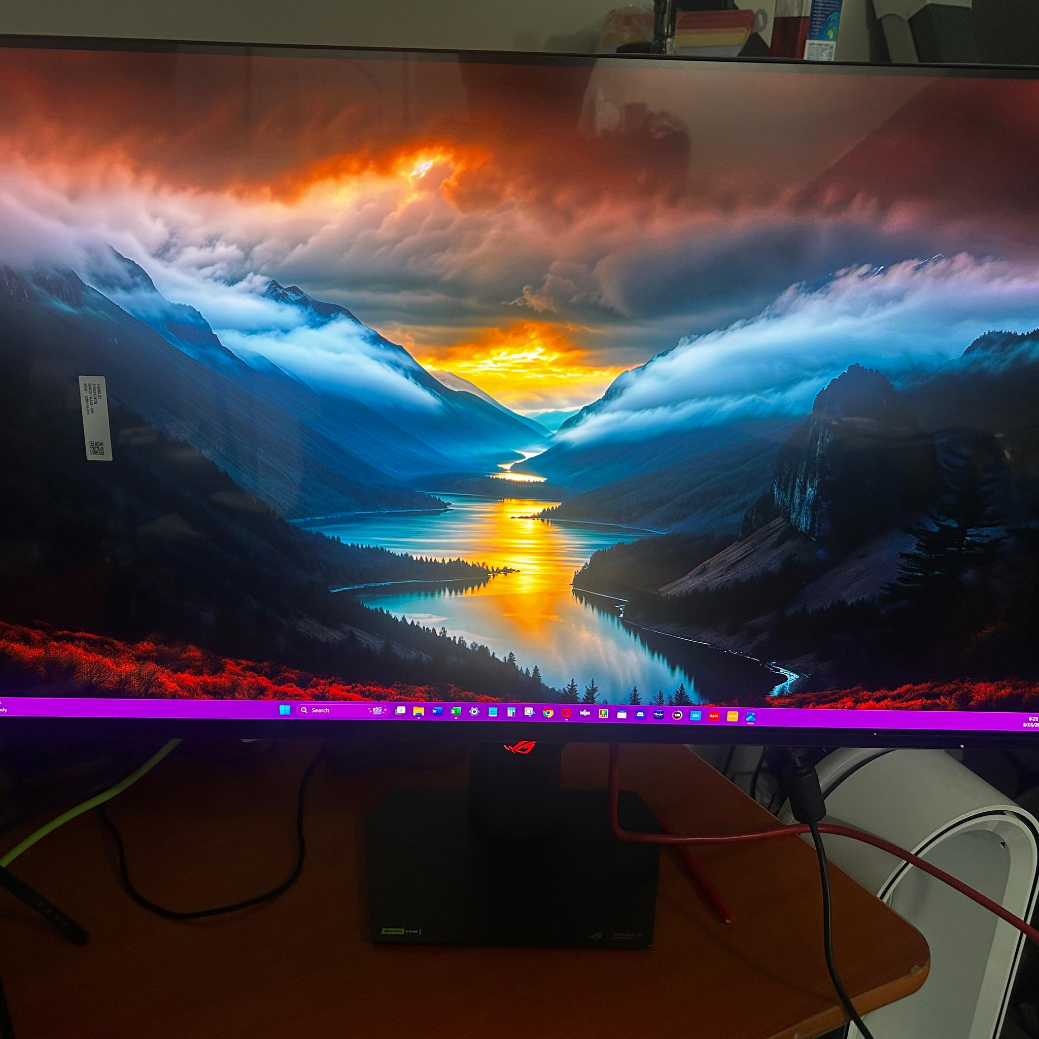 ASUS ROG 32” OLED 4K (240hz) Gaming Monitor with BRAND NEW Screen (PG32UCDM)