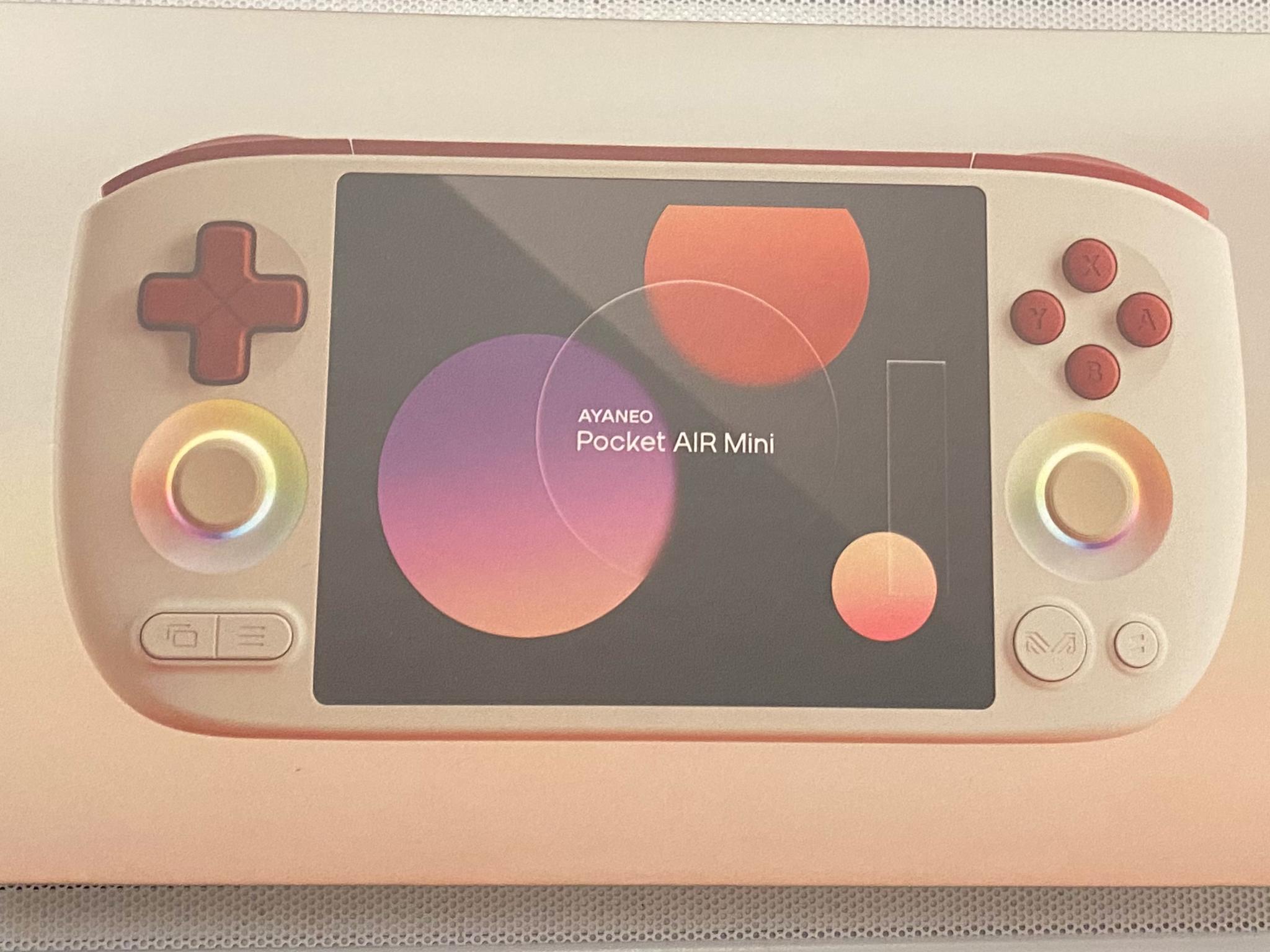 AYANEO Pocket Air Mini w/ GAMMA OS Full / 3GB RAM / 64GB Storage - Retro White