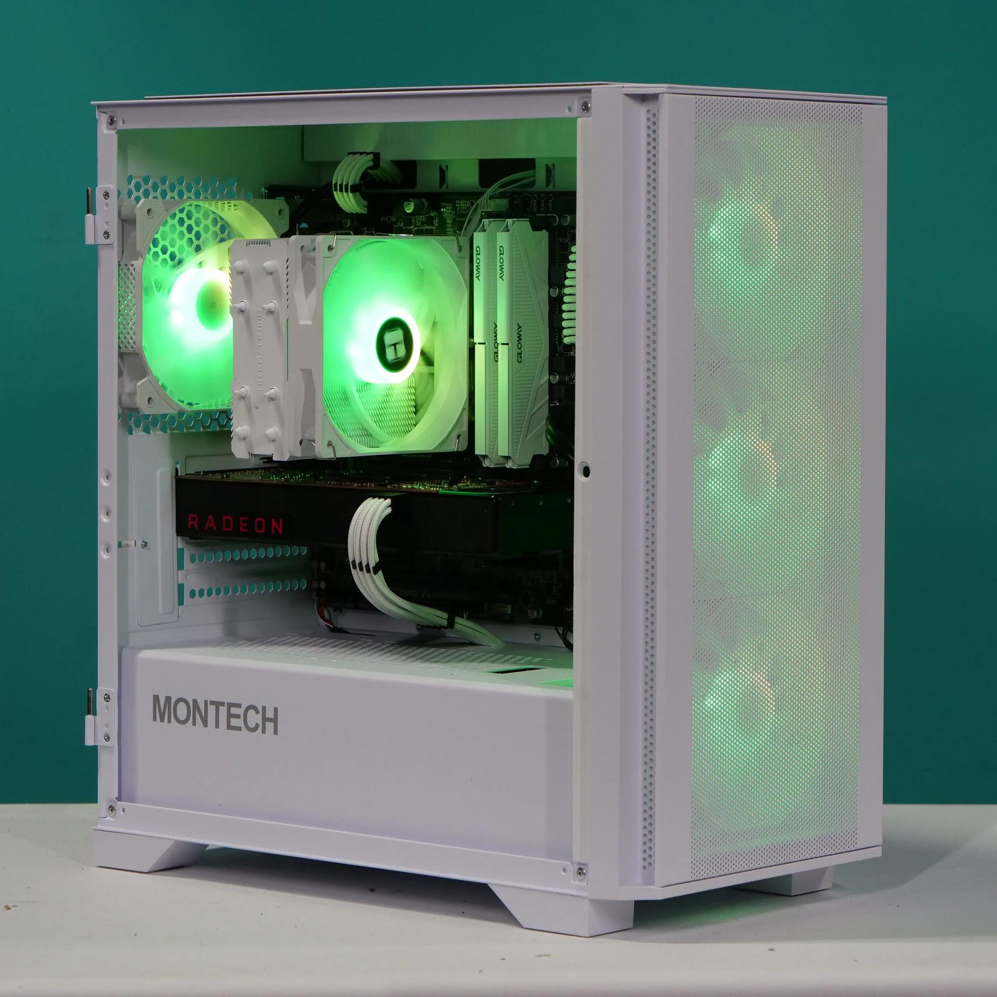 UCW Ready to Play Q170 "Thats about White" Build (i7-7700 + RX 580X 8gb + 16gb RAM)