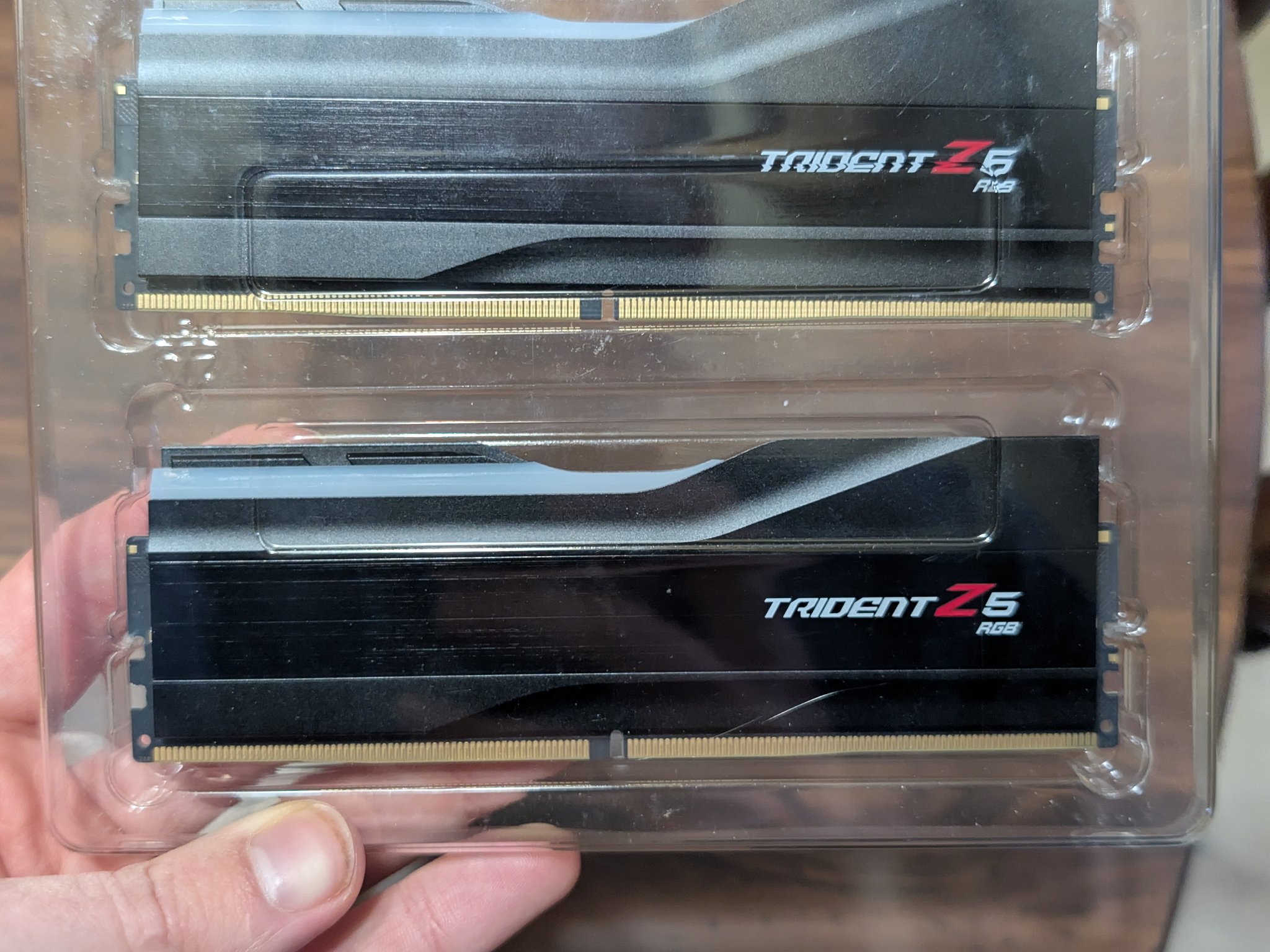 64GB G.Skill DDR5 Trident Z5 RGB 6400MHz CL32 1.40V Dual Channel Kit 2X 32GB Black