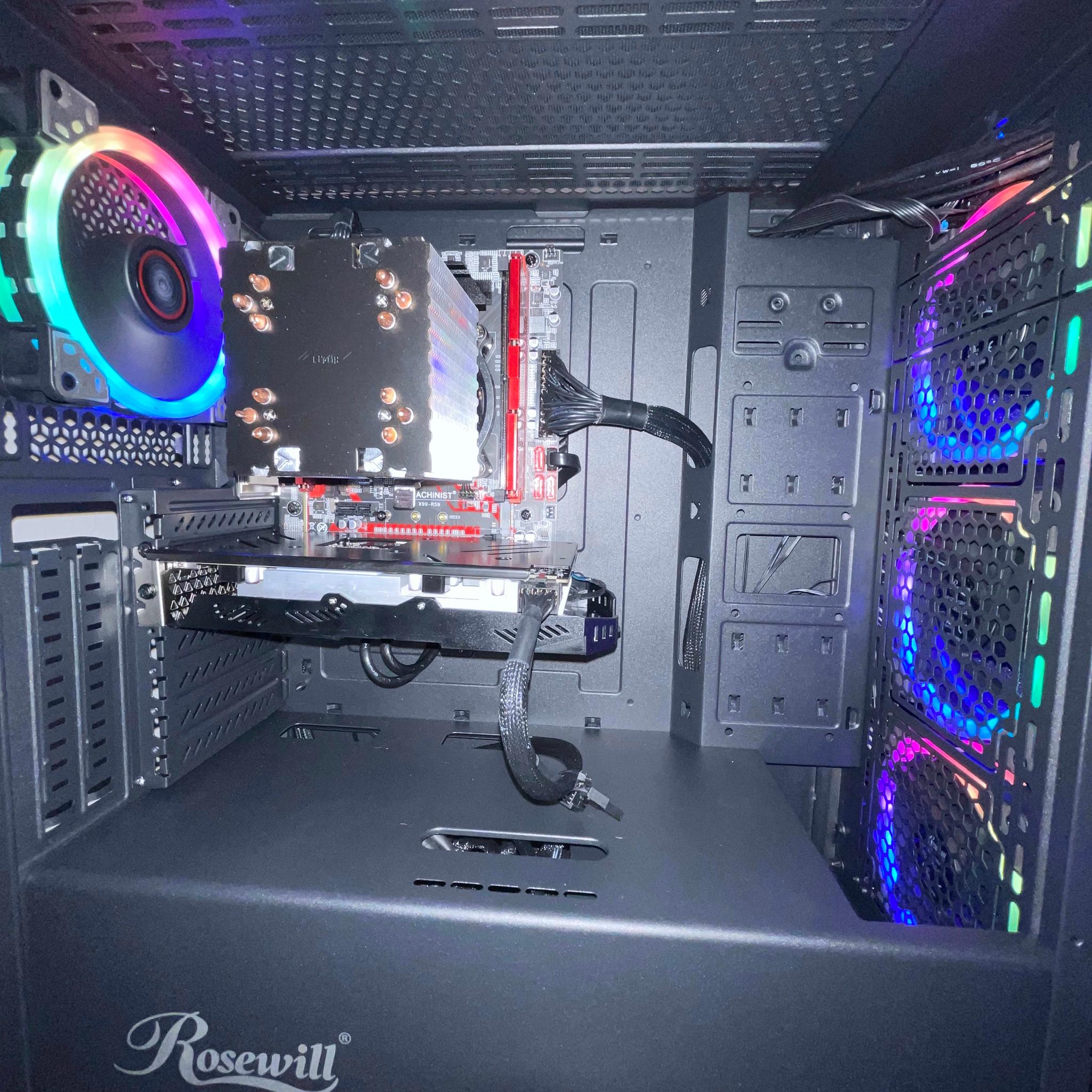 Rx 580 8gb Xeon E5-2640 V3 8core 16Thread