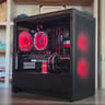 1440P Red + Black Gaming PC | Ryzen 5 | RTX 3070 | 16GB | 1TB | 600W | ARGB