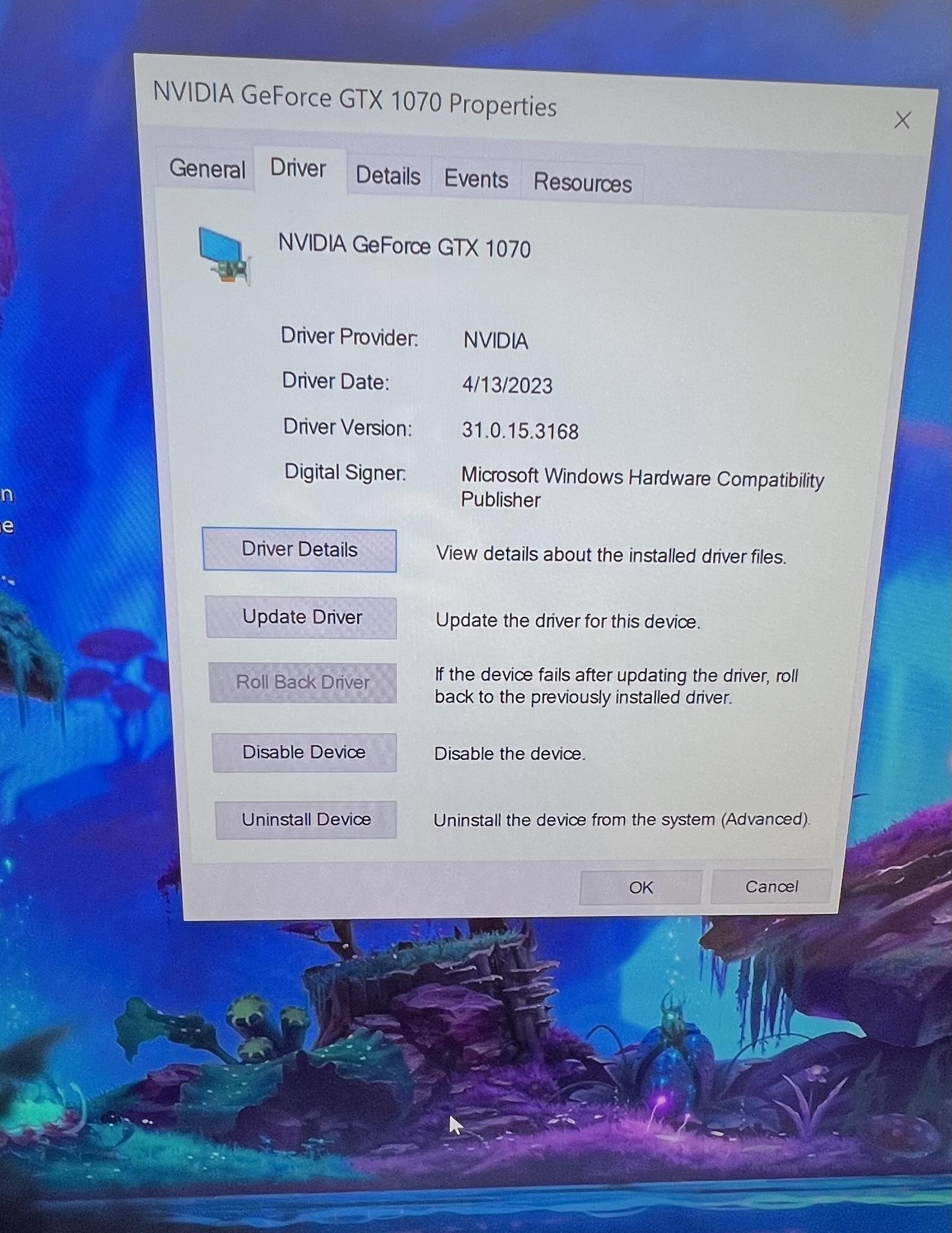 GIGABYTE GTX 1070 8 GB WINDFORCE in mint condition