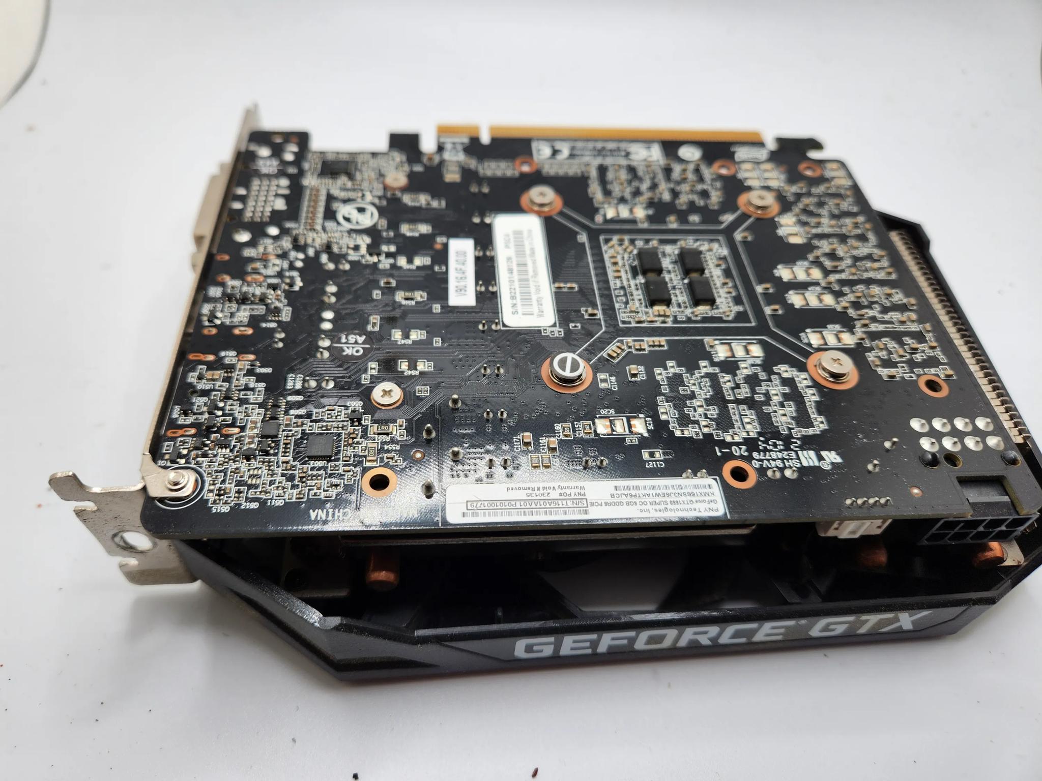 PNY GeForce GTX 1660 SUPER 6GB Single Fan