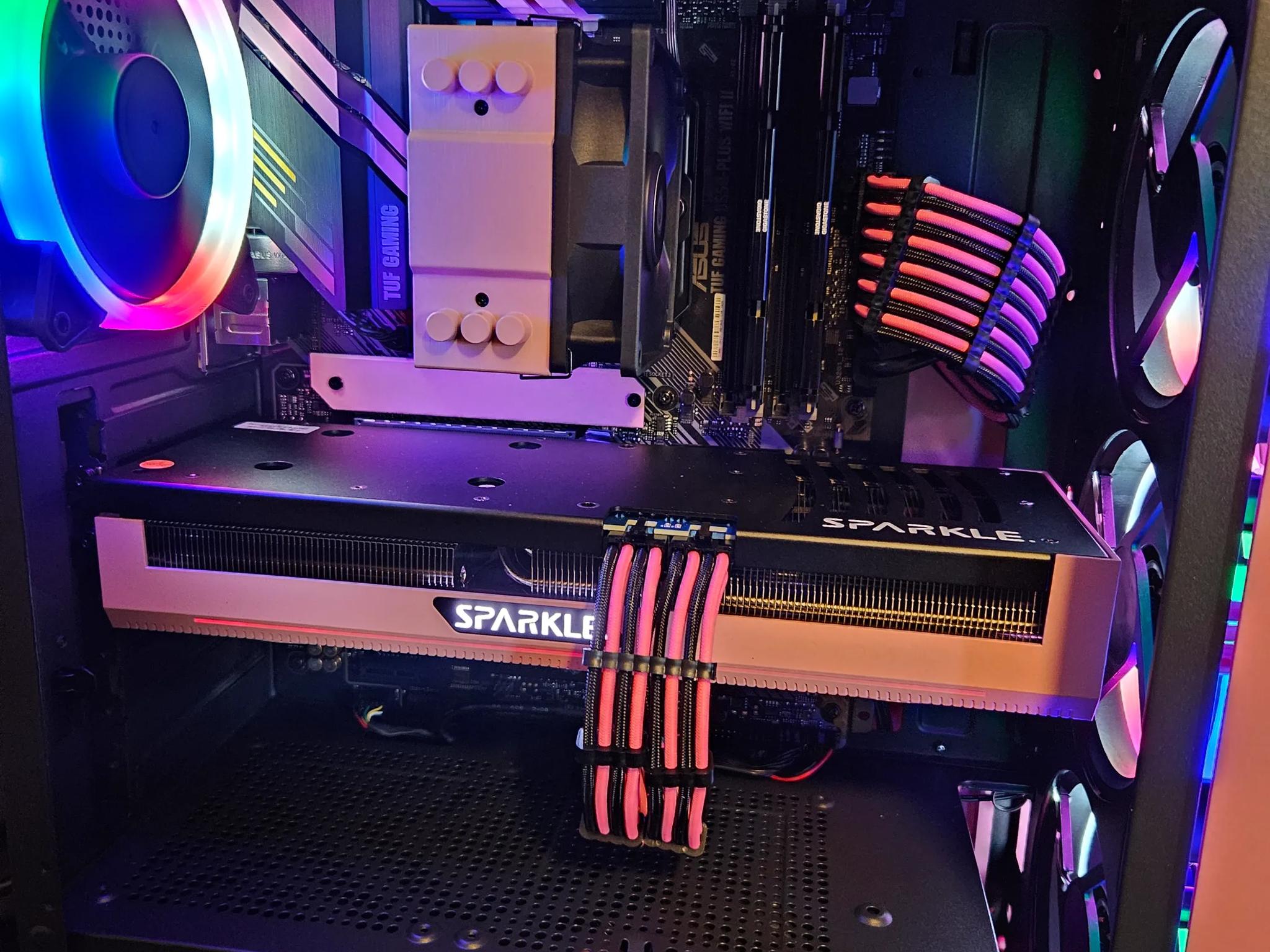 Pink Phantom Build Ryzen 5 / 16GB DDR4 / 1TB SSD /  Intel ARC A770 16GB