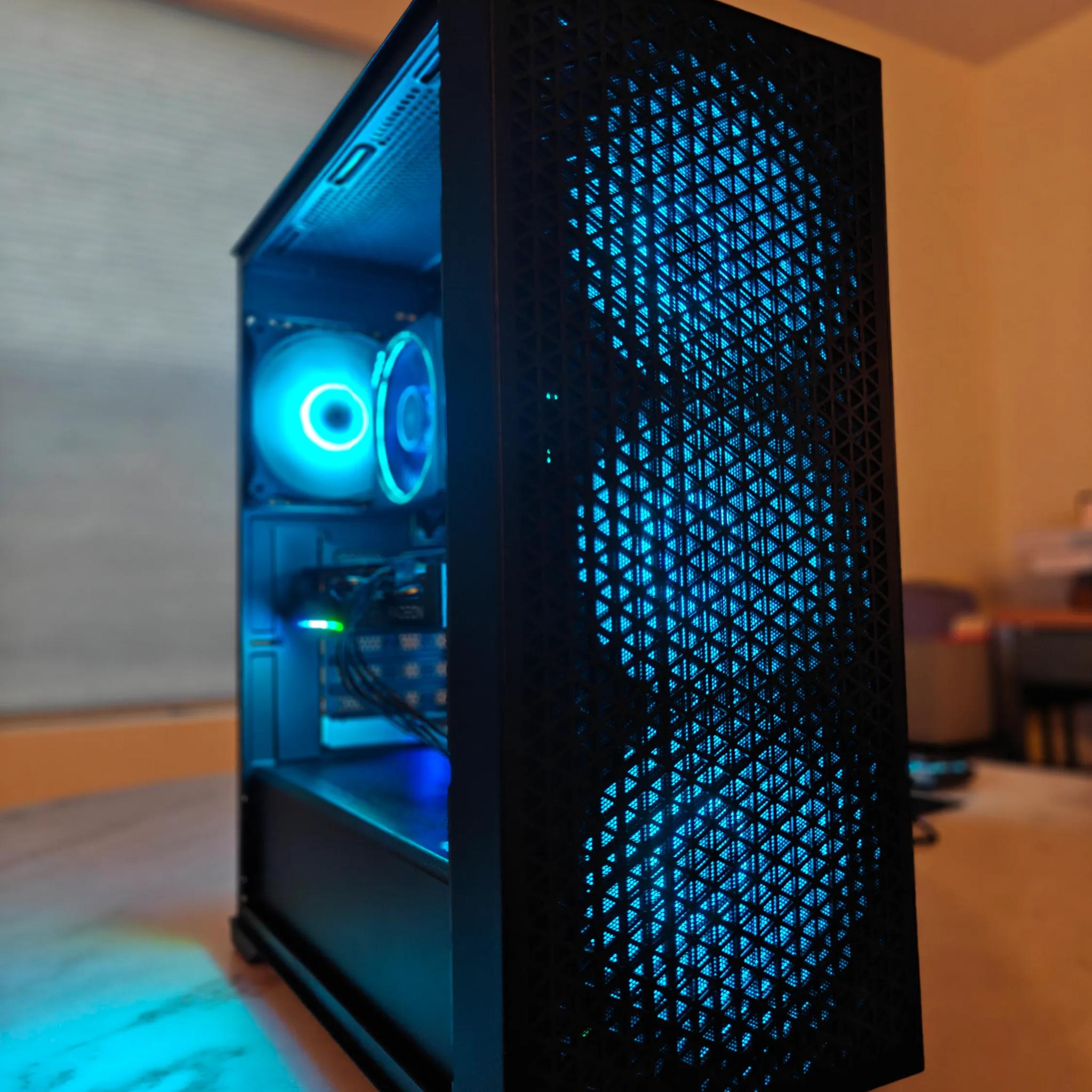 1440P - 1080P - AMD Radeon 9060 XT 16 GB- AMD Ryzen 7 5800XT - 32GB RAM - 1 TB M.2 PCIe Gen 4 SSD