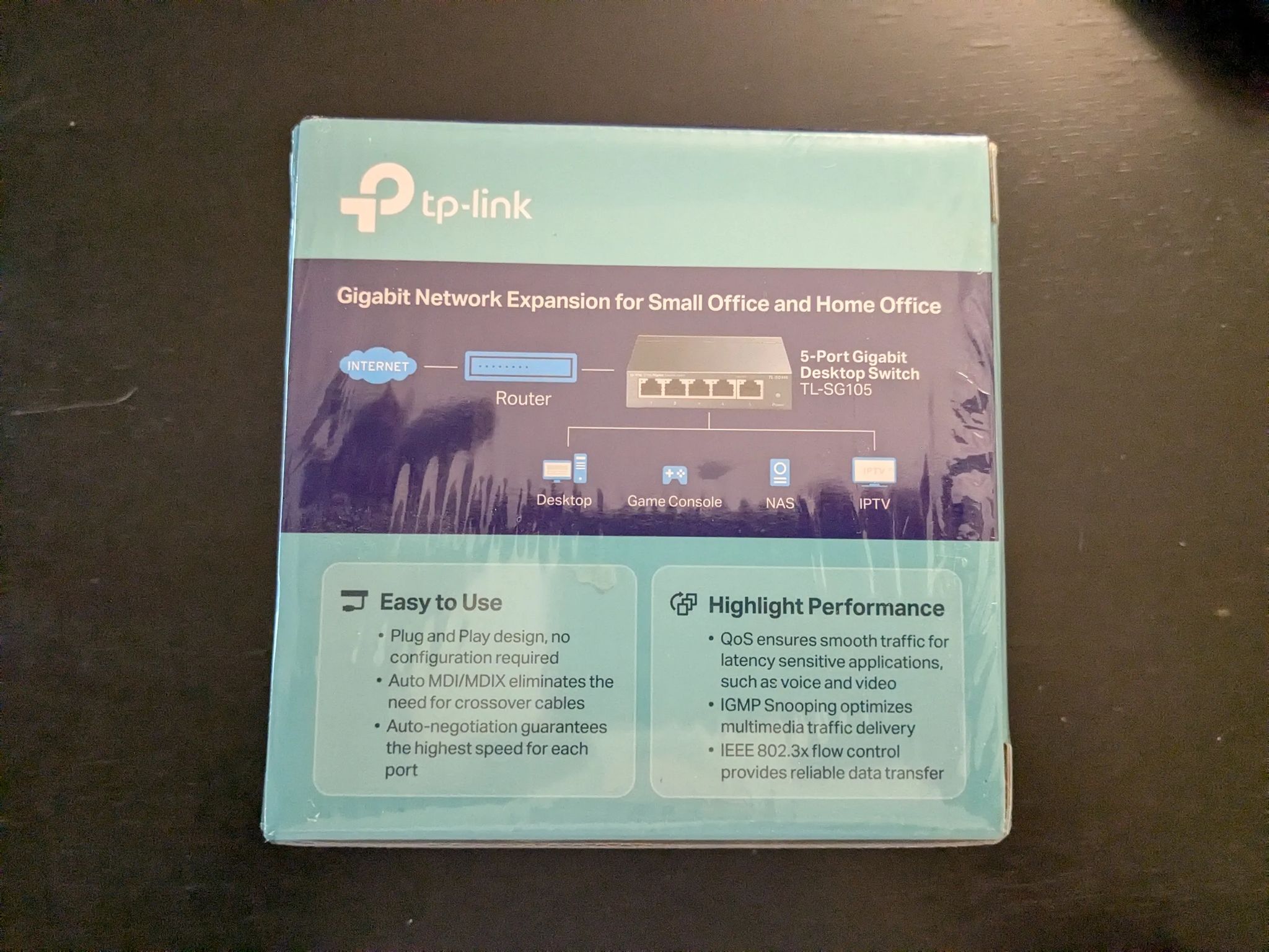 5-Port Gigabit Desktop Network Switch - TP-LInk TL-SG105