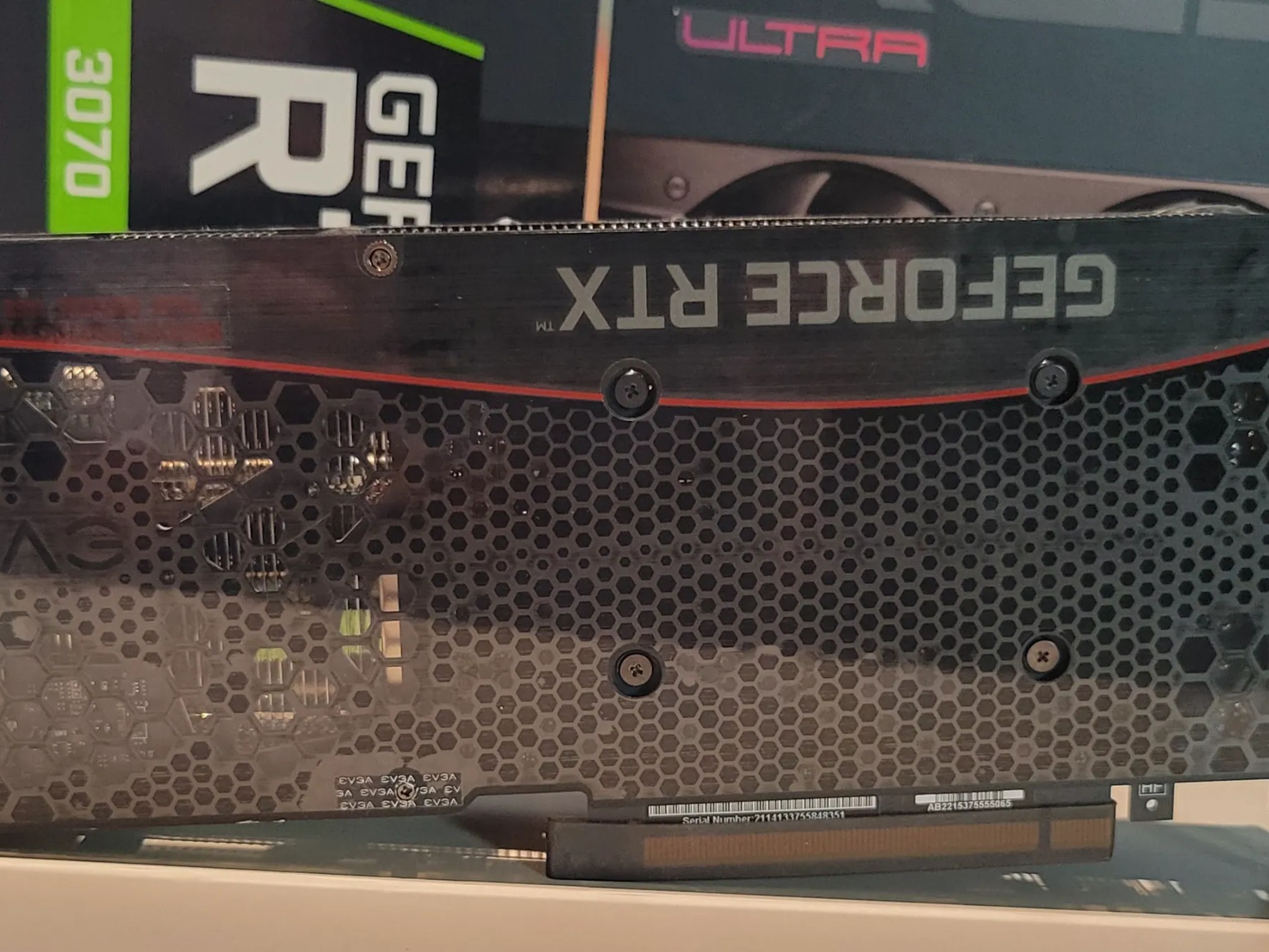 EVGA GeForce RTX 3070 XC3 ULTRA 8GB GDDR6 Graphics Card + EK Quantum Vector waterblock included