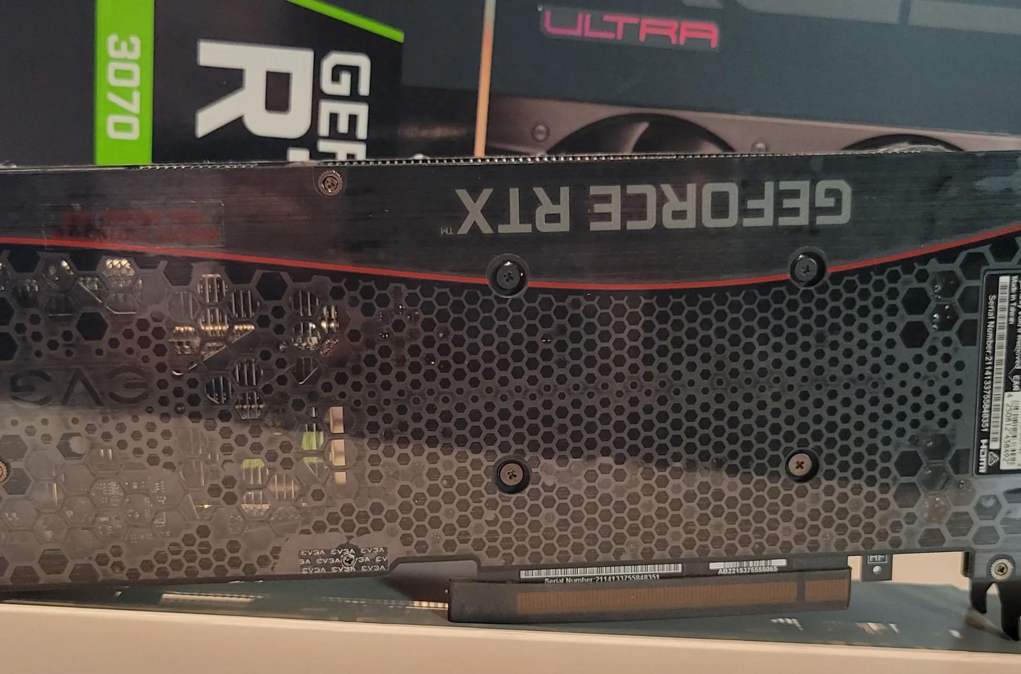 EVGA GeForce RTX 3070 XC3 ULTRA 8GB GDDR6 Graphics Card + EK Quantum Vector waterblock included