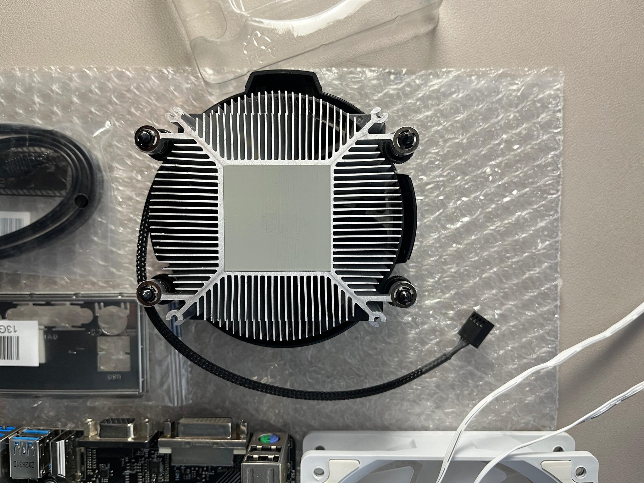 Combo! CPU RAM Motherboard & RGB Fans Ryzen 5 16GB RAM
