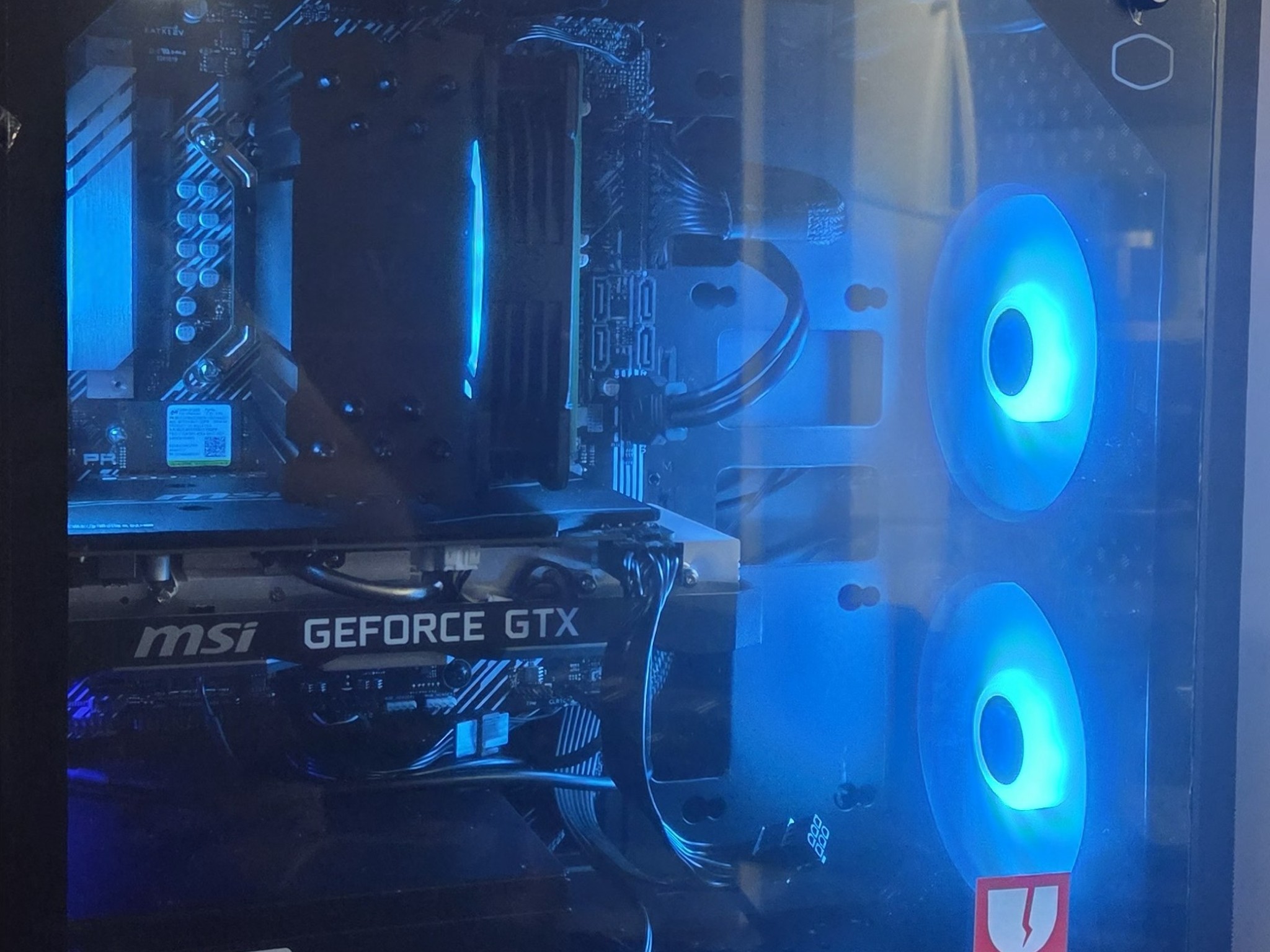 Black RGB Gaming PC - GTX 1660 Super | i5-10400F | 16GB RAM | NVMe SSD
