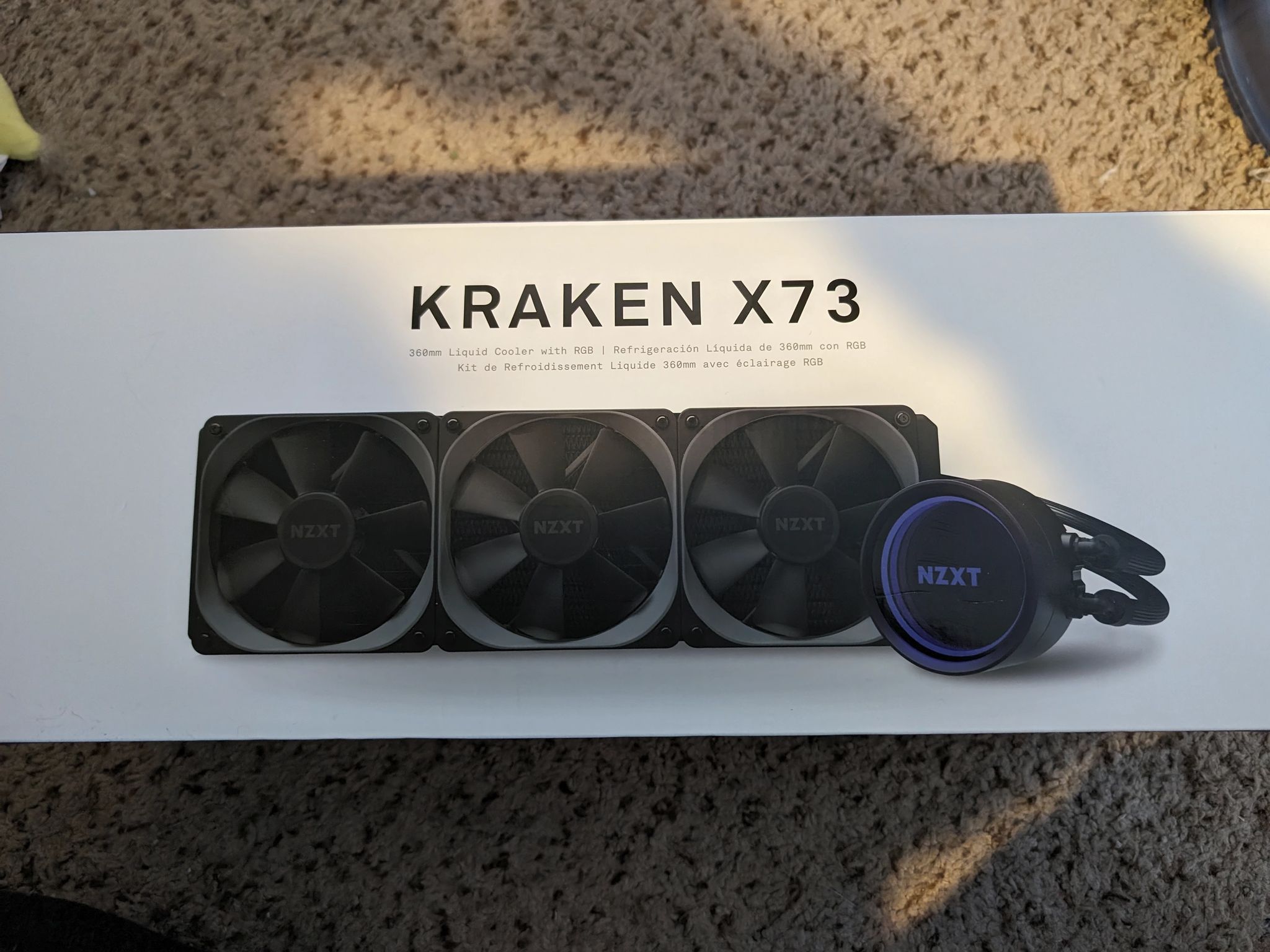 NZXT Kraken X73 360mm AIO