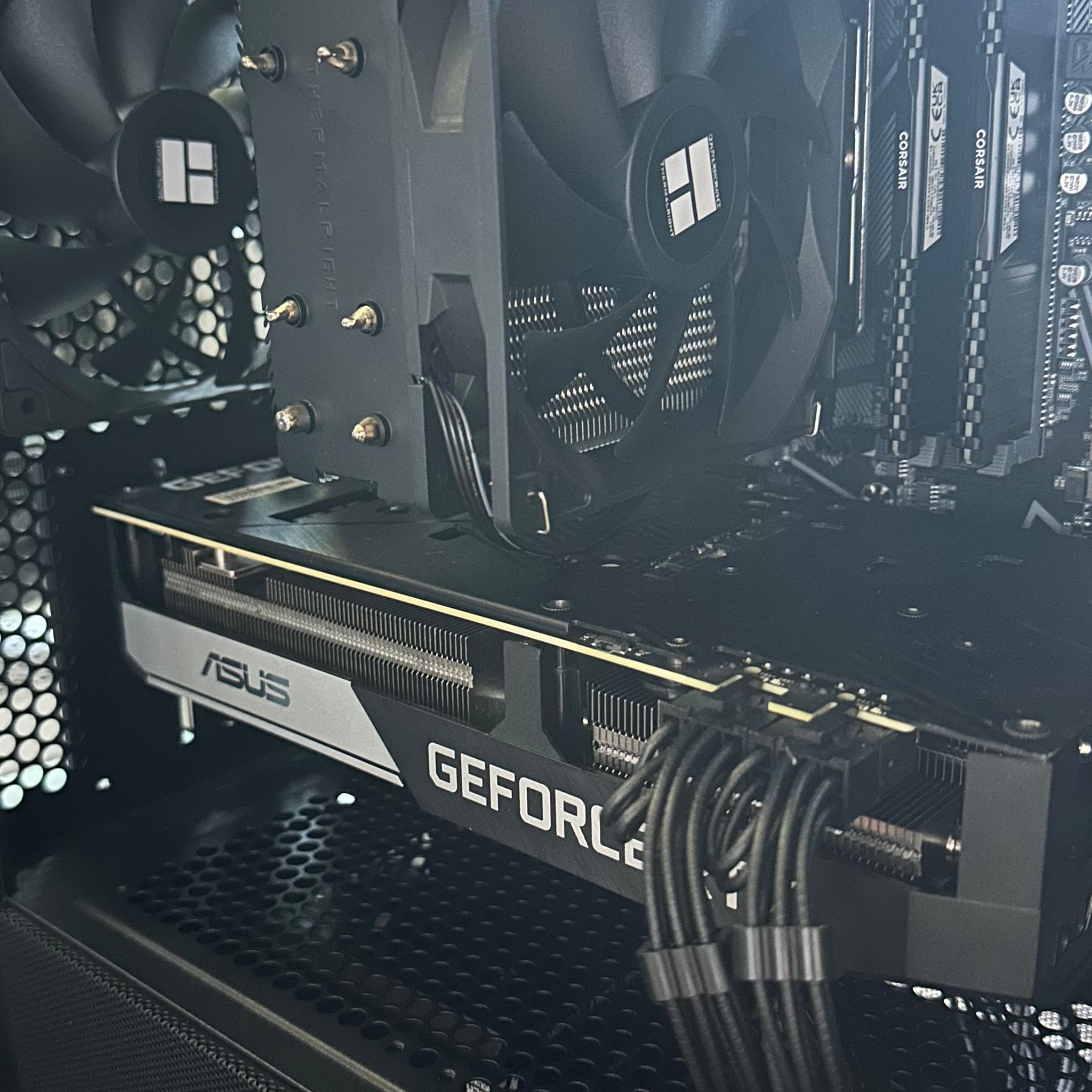 All Black Performance Gaming PC (Ryzen 5, RTX 3070)