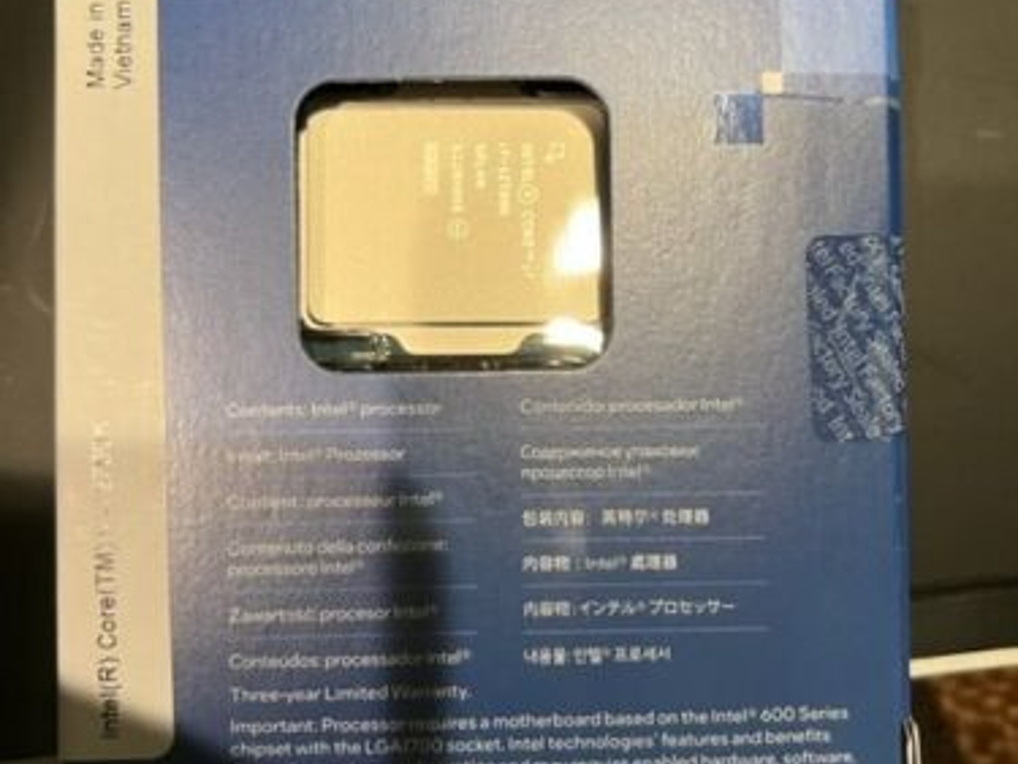 Intel Core i7-12700K 12th Gen Alder Lake 12 Core 3.6GHz LGA 1700 CPU Processor