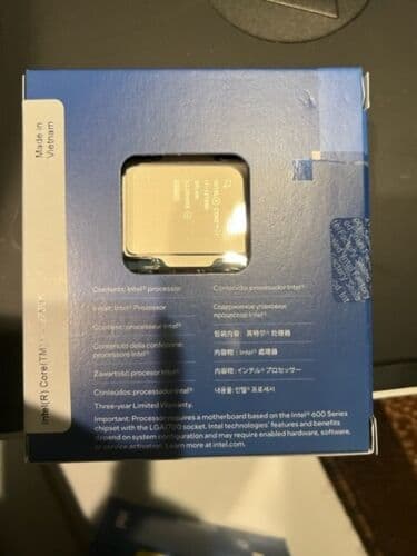 Intel Core i7-12700K 12th Gen Alder Lake 12 Core 3.6GHz LGA 1700 CPU Processor
