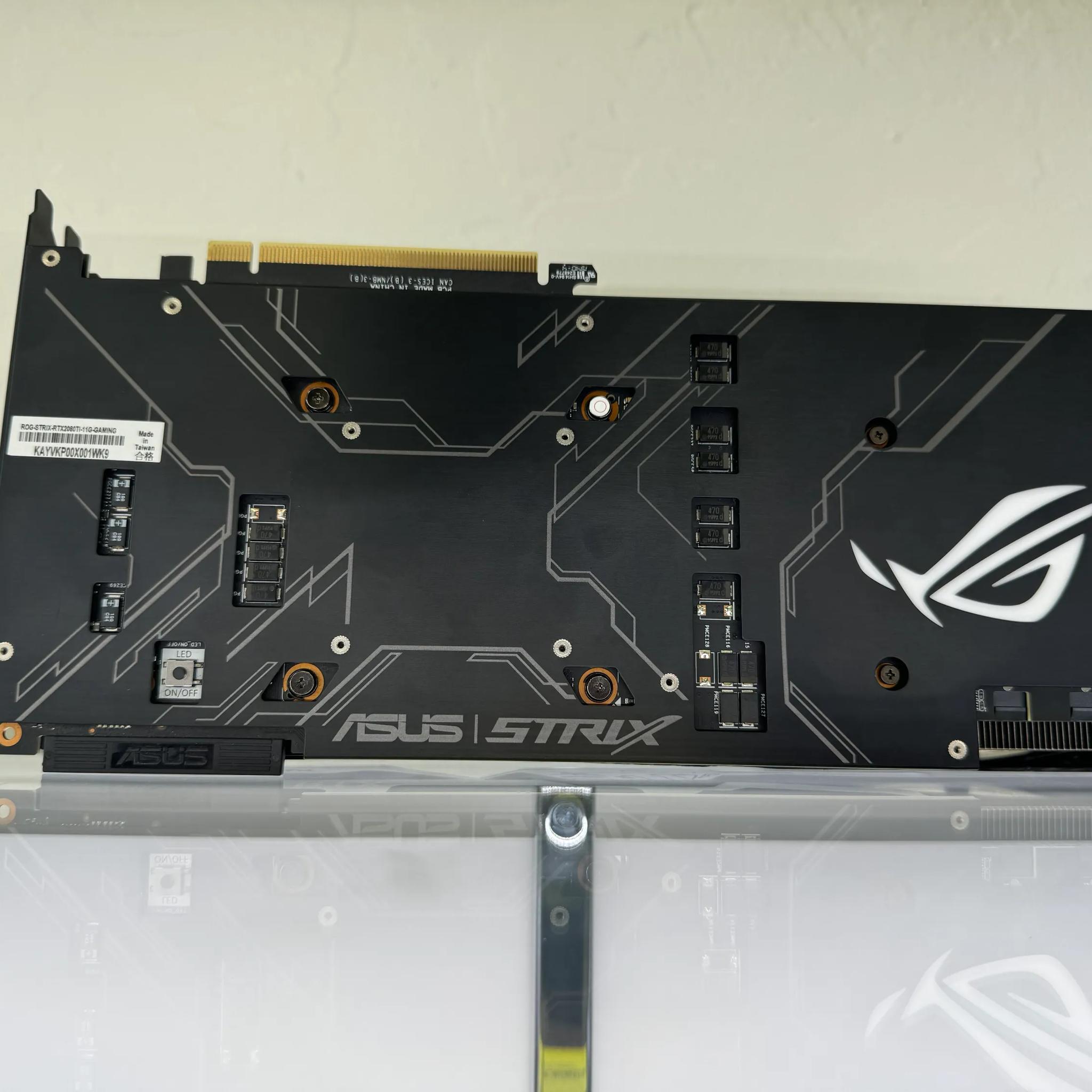 ASUS ROG Strix GeForce RTX 2080 TI 11GB Graphics Card (Refurbished)