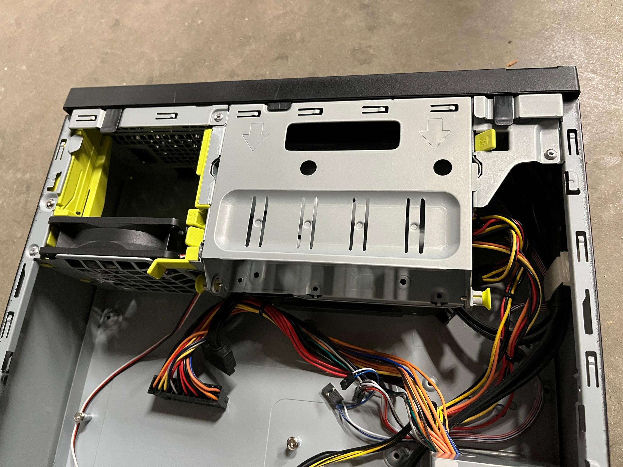 In‑Win CE685 Micro‑ATX Case w/ 300W PSU – Used – ByteSpeed Logo – Some Screws Included