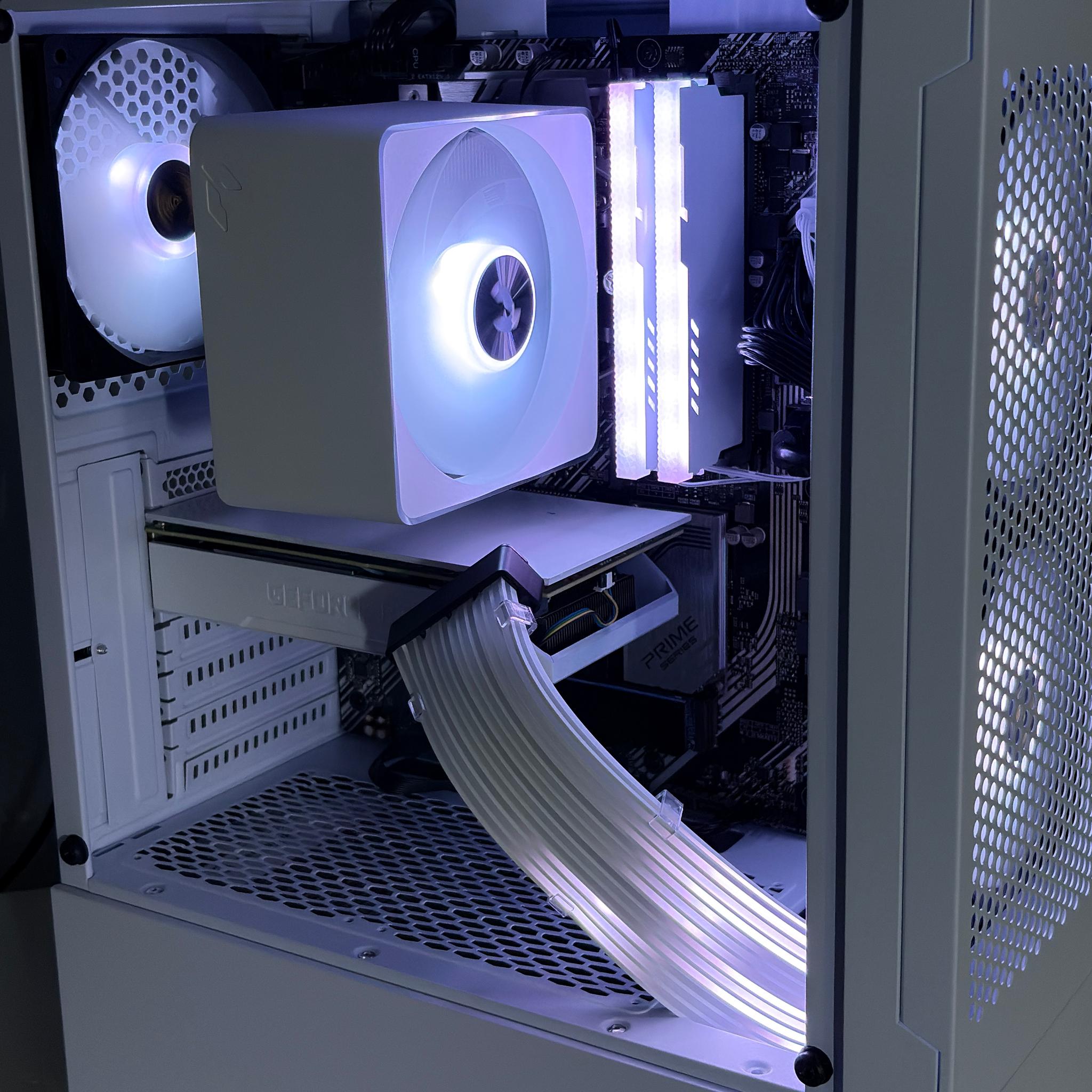 White Gaming PC | i7 + RTX 2060 Super | 16GB 3200MHz | Ready to Play