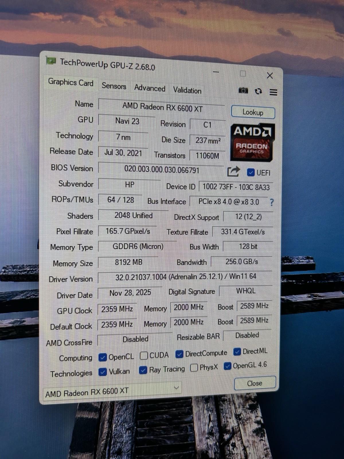 Sleeper 1080p Beast AMD Gaming PC Ryzen 7 5700g w/ RX 6600 XT 8GB & 32 GB 3600mhz RAM - 1TB NVMe