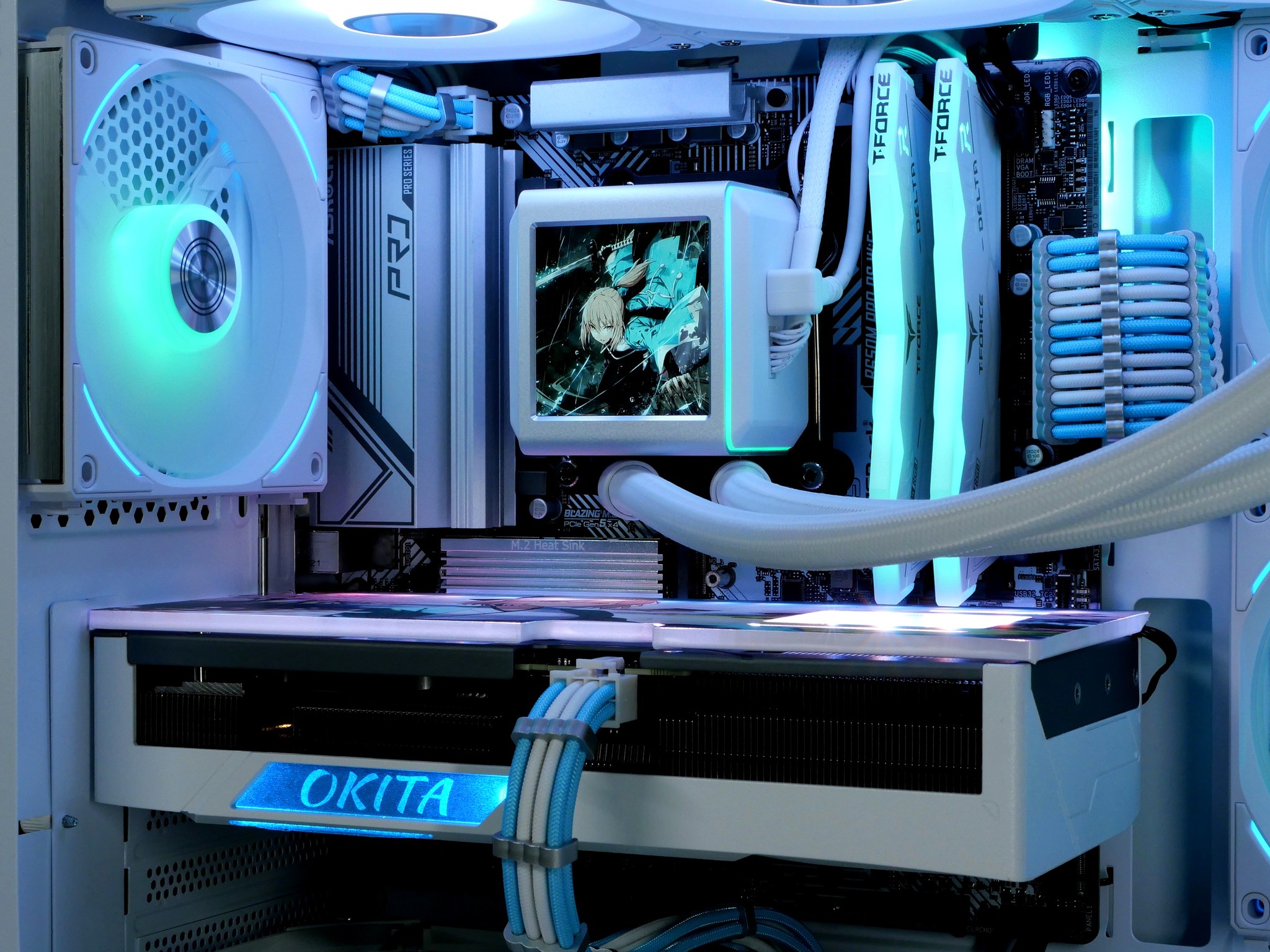 Sakura🗡Saber 🩵|🌸 RTX 4070, Ryzen 7500F, 32GB RAM, 1TB Gen 4.0 nvme