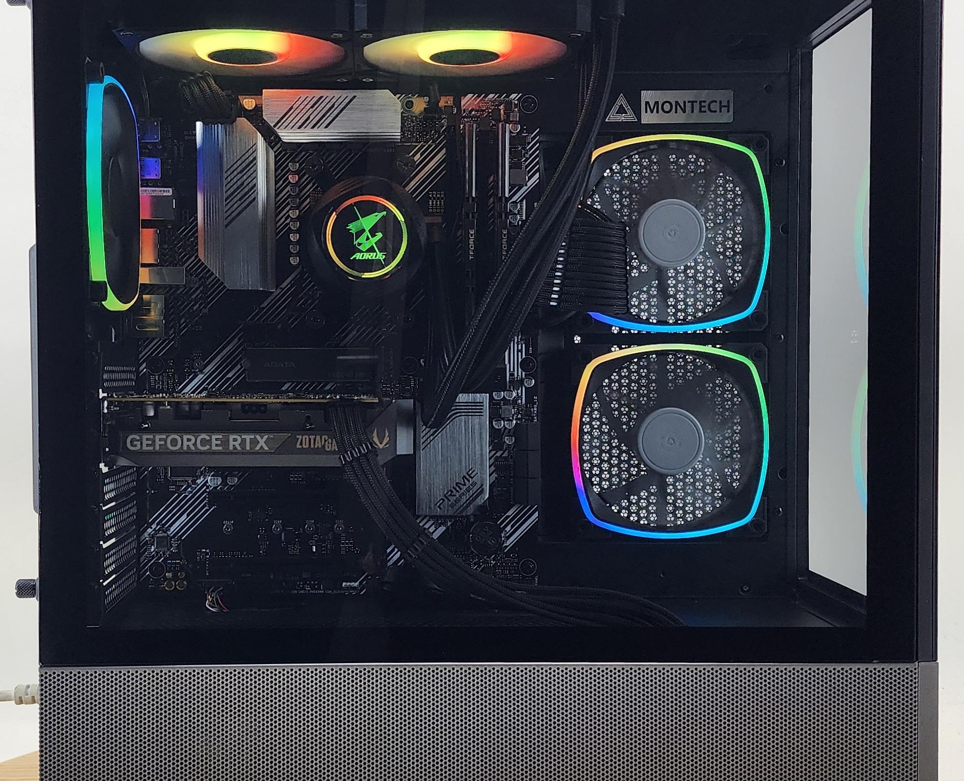 Gaming PC Ryzen 7 5700X 16GB RAM 1TB SSD RTX 5060  8GB Windows 11 Computer