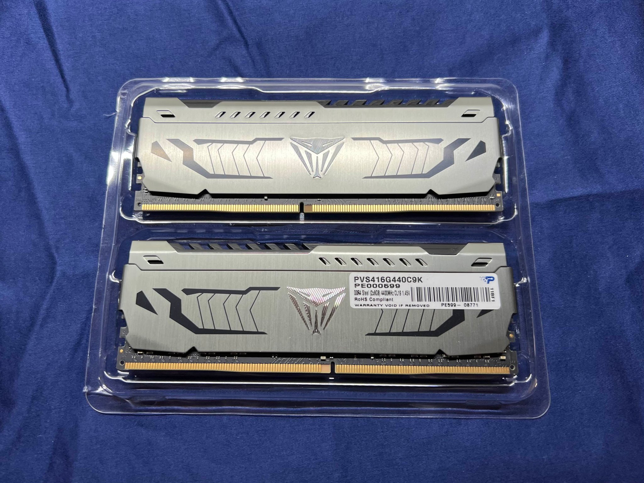 16GB DDR4-4400 Patriot Viper Steel Gaming Memory Kit