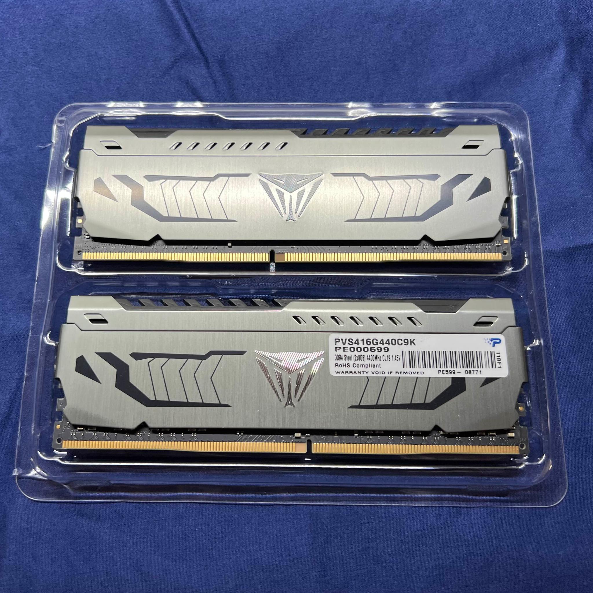 16GB DDR4-4400 Patriot Viper Steel Gaming Memory Kit