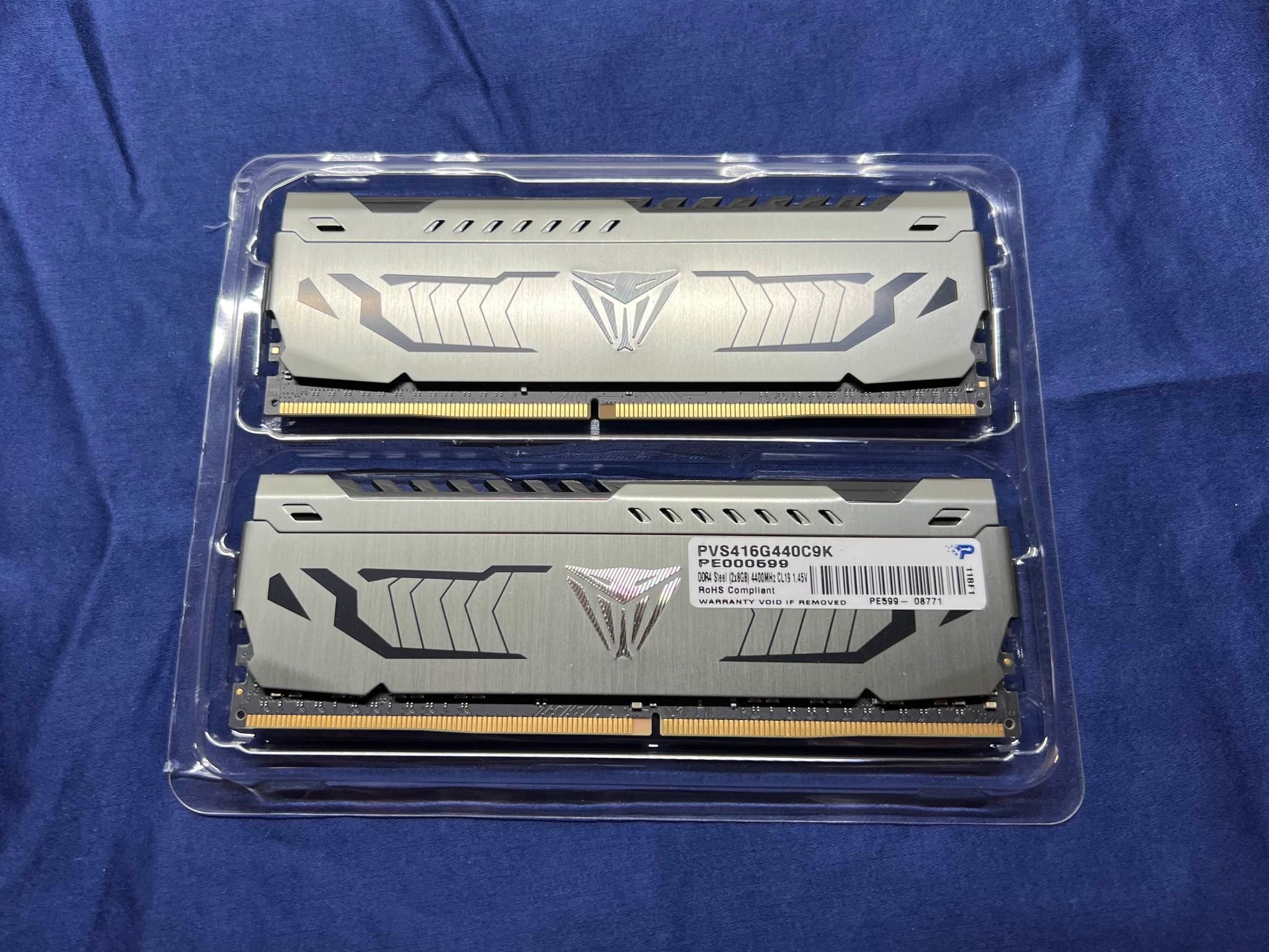 16GB DDR4-4400 Patriot Viper Steel Gaming Memory Kit