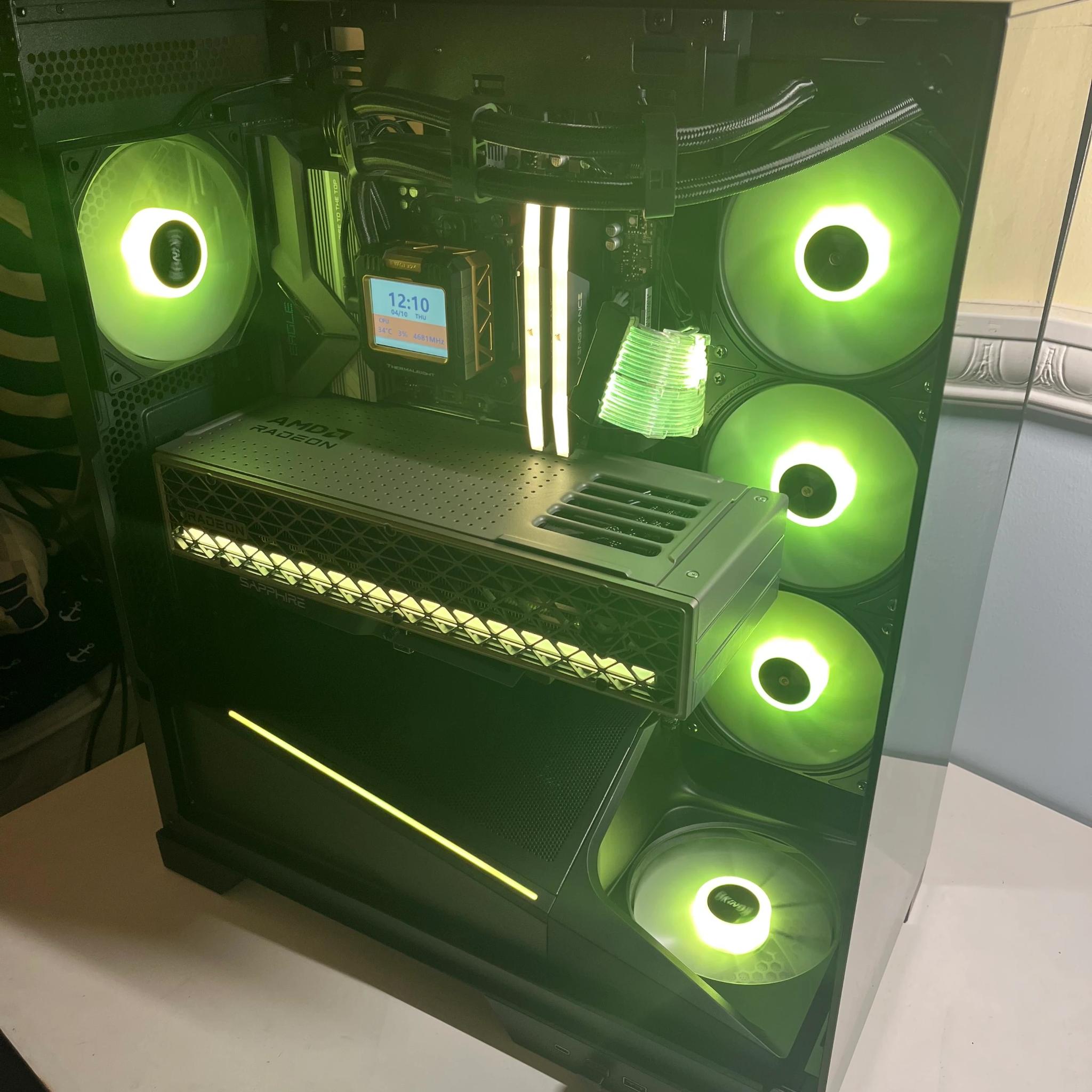 🔥 9070 XT + 9800X3D 🔥|The "Nitroflare"| Gaming PC
