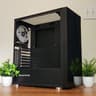 iBuyPower PC Case | 4x Fans Preinstalled | ATX | Mid-Tower | Screws Included