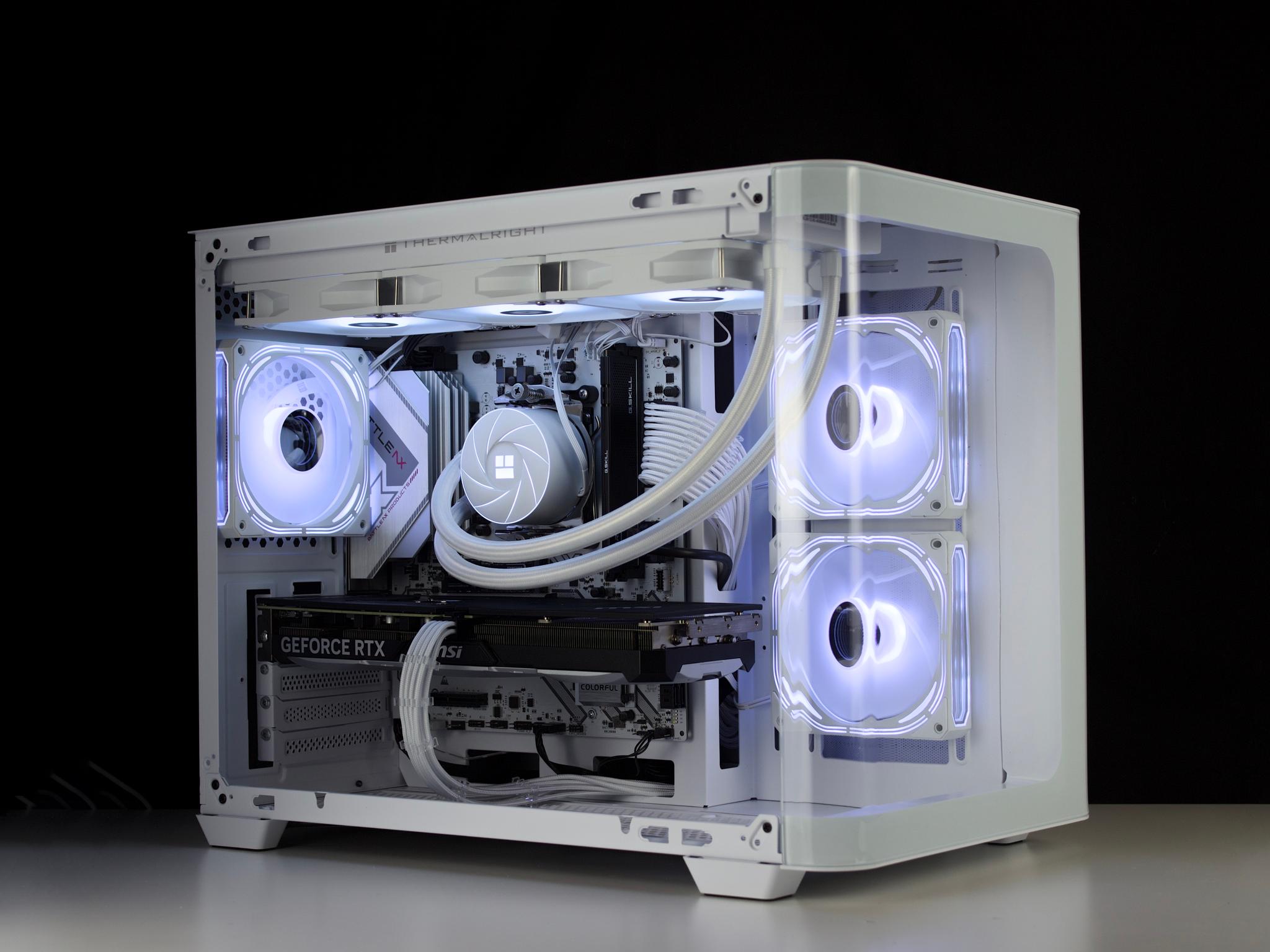 ❄️🧊💎- Whiteout 1440P Gaming PC | RTX 4070, Ryzen 5 7500F, 16GB RAM, 1TB SSD ❄️🧊💎