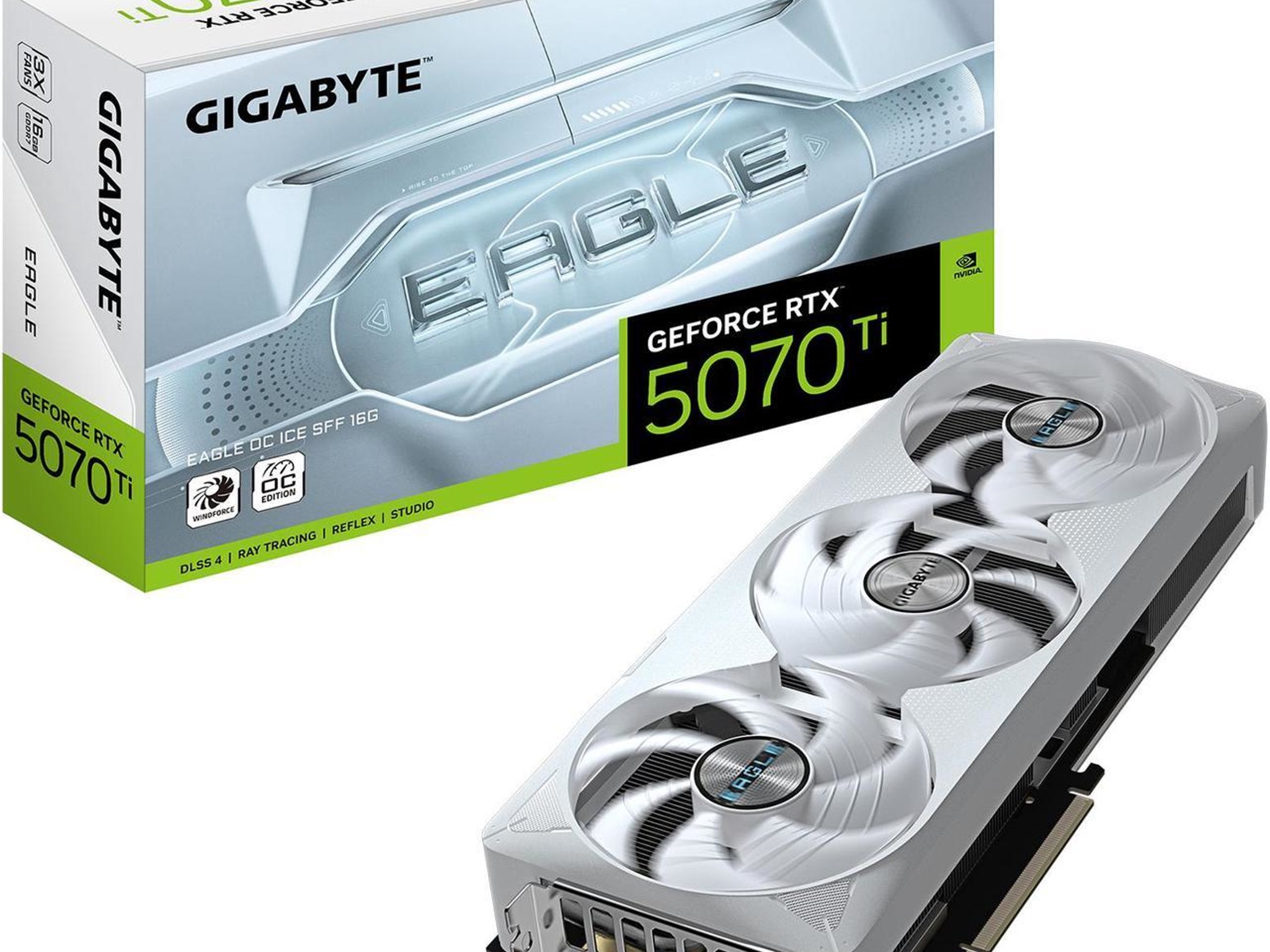 BNIB GIGABYTE Eagle OC ICE GeForce RTX 5070 Ti 16GB GDDR7