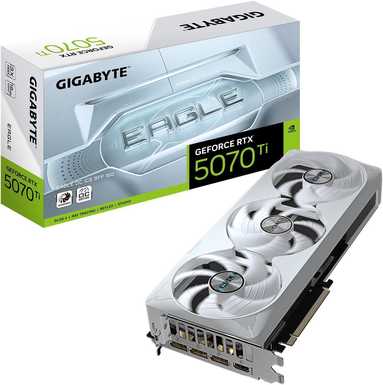 BNIB GIGABYTE Eagle OC ICE GeForce RTX 5070 Ti 16GB GDDR7